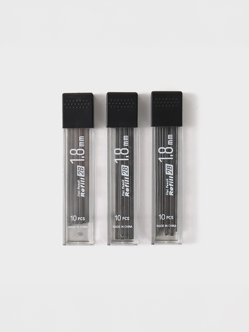 납작 샤프심 1.8 mm/2B/30개입