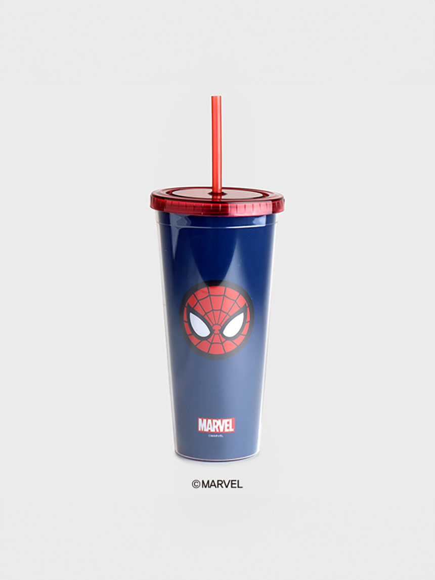 마블 스파이더맨 빨대컵 650ml