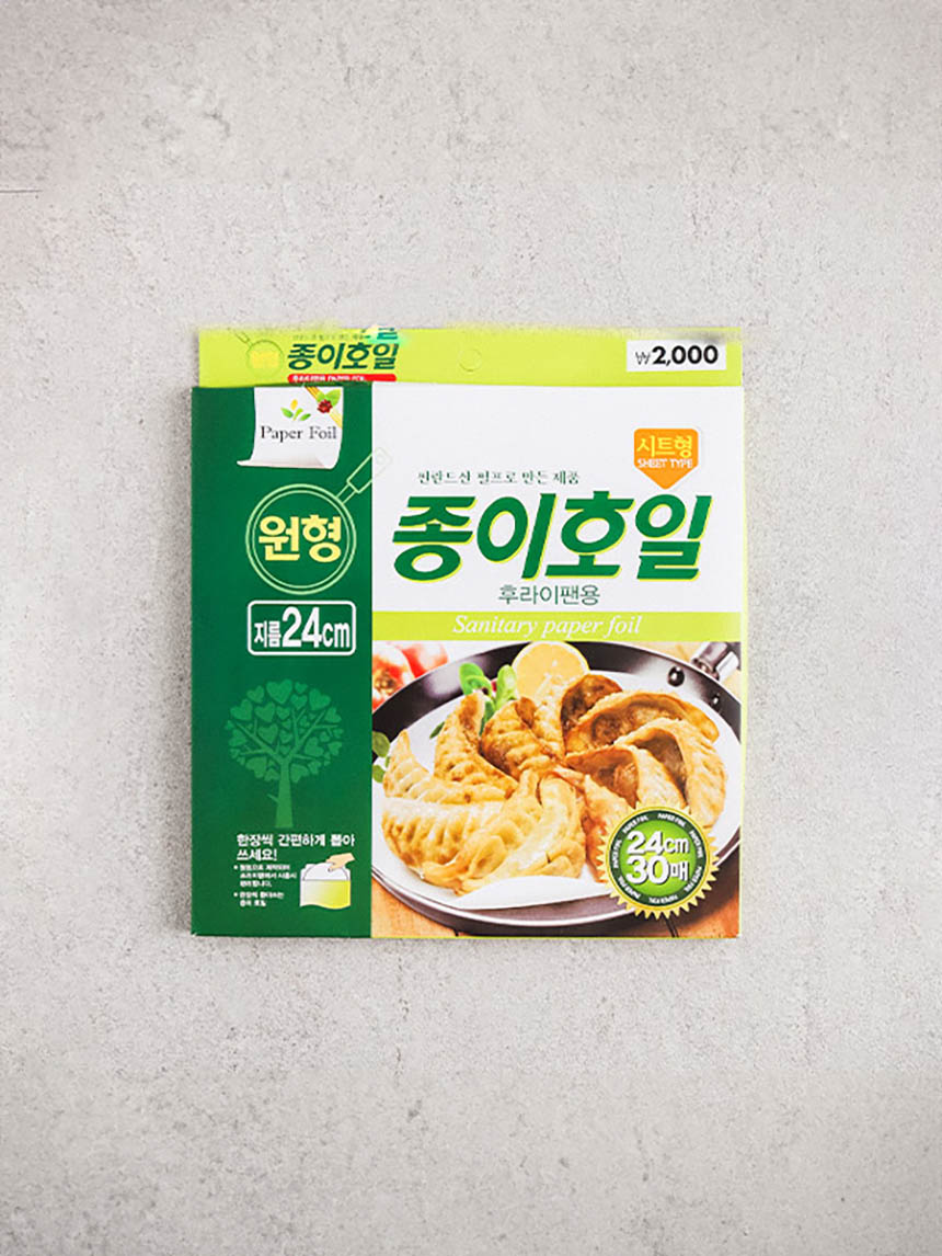 원형 시트형 종이 호일 30매입