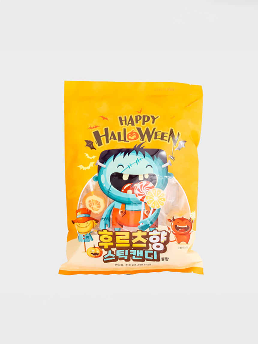 할로윈 후르츠향 스틱 캔디 