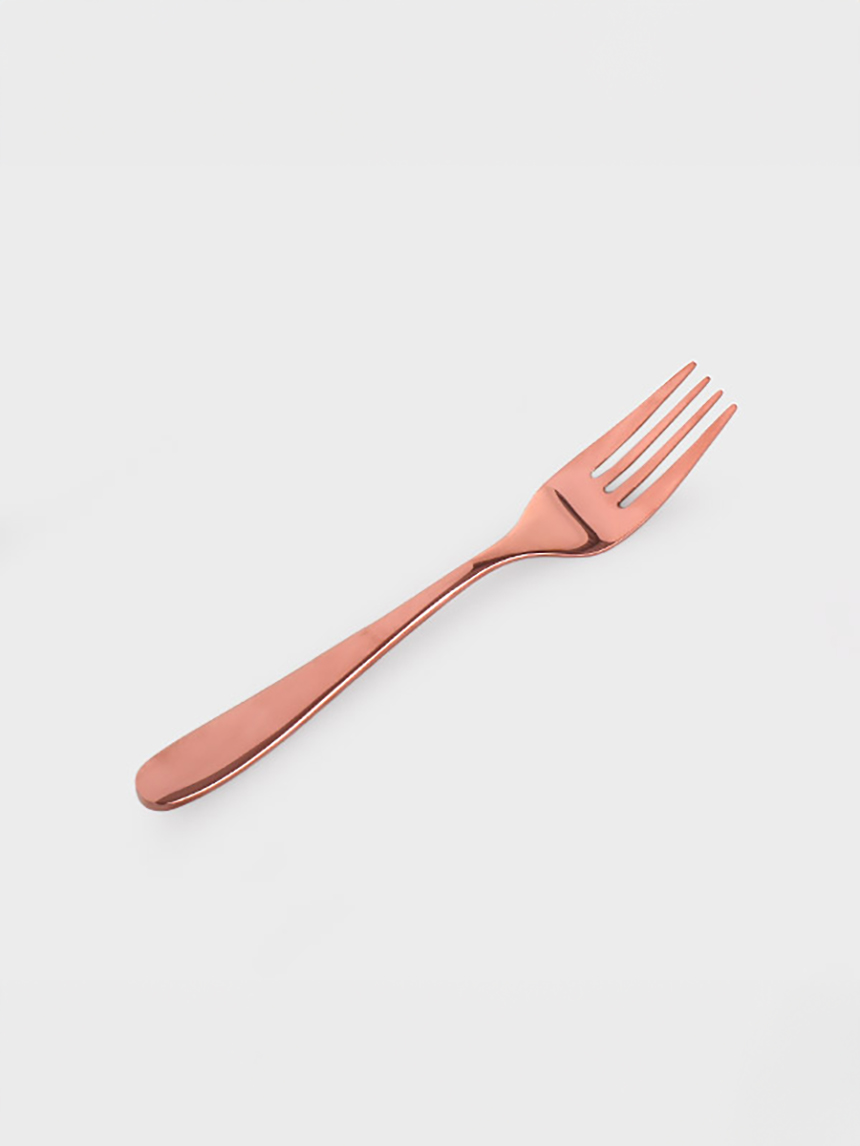 티타늄 로즈골드 티포크 15cm