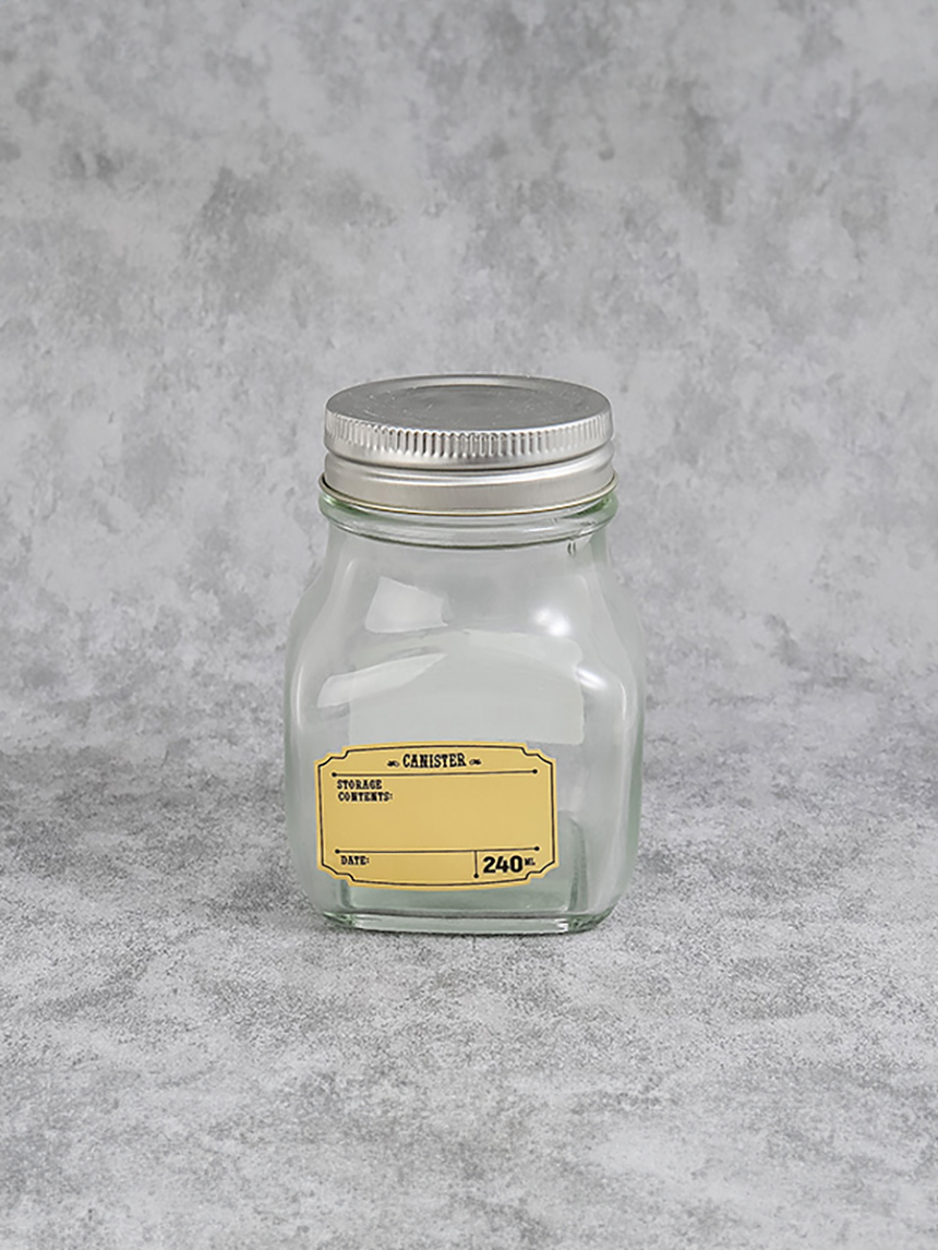글라스락 사각 저장용기 240ml