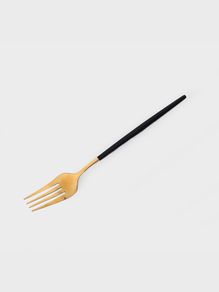 티타늄 골드 양식기 포크 21cm