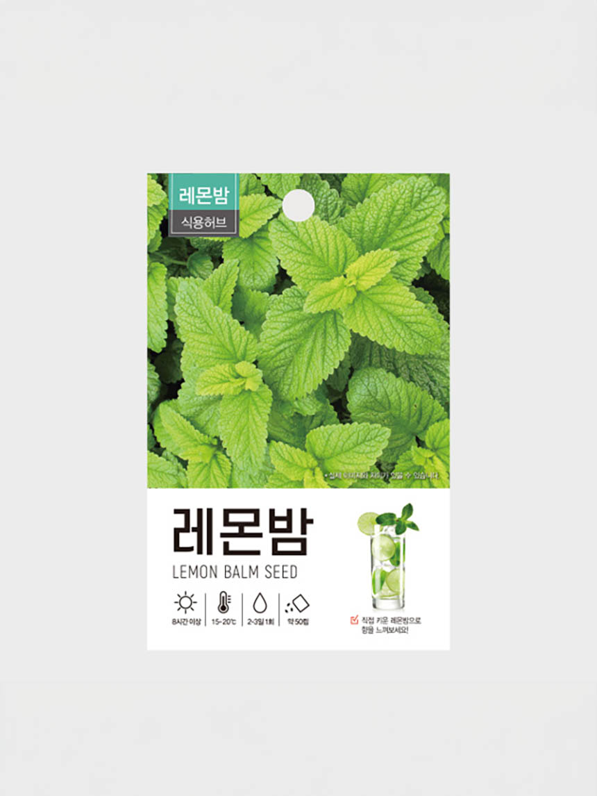 초록스타 레몬밤 씨앗