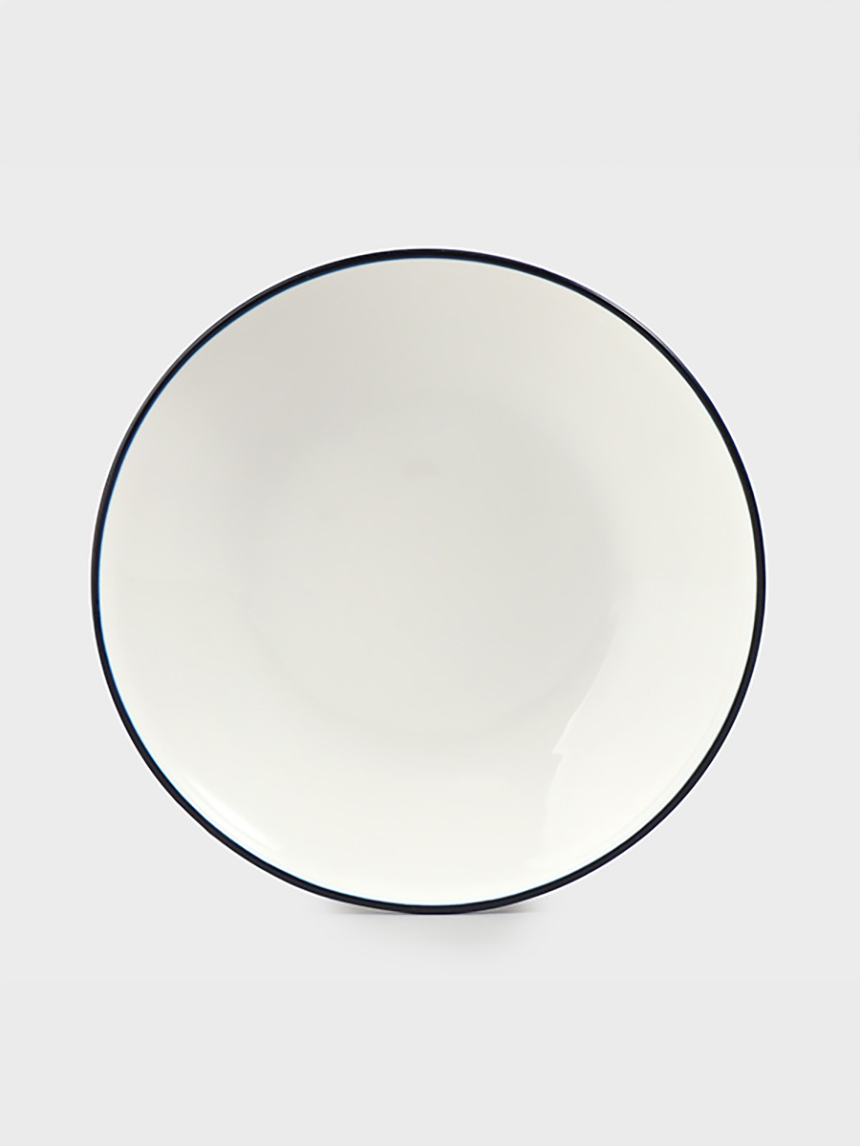 포인트라인찬기(약18 cm)