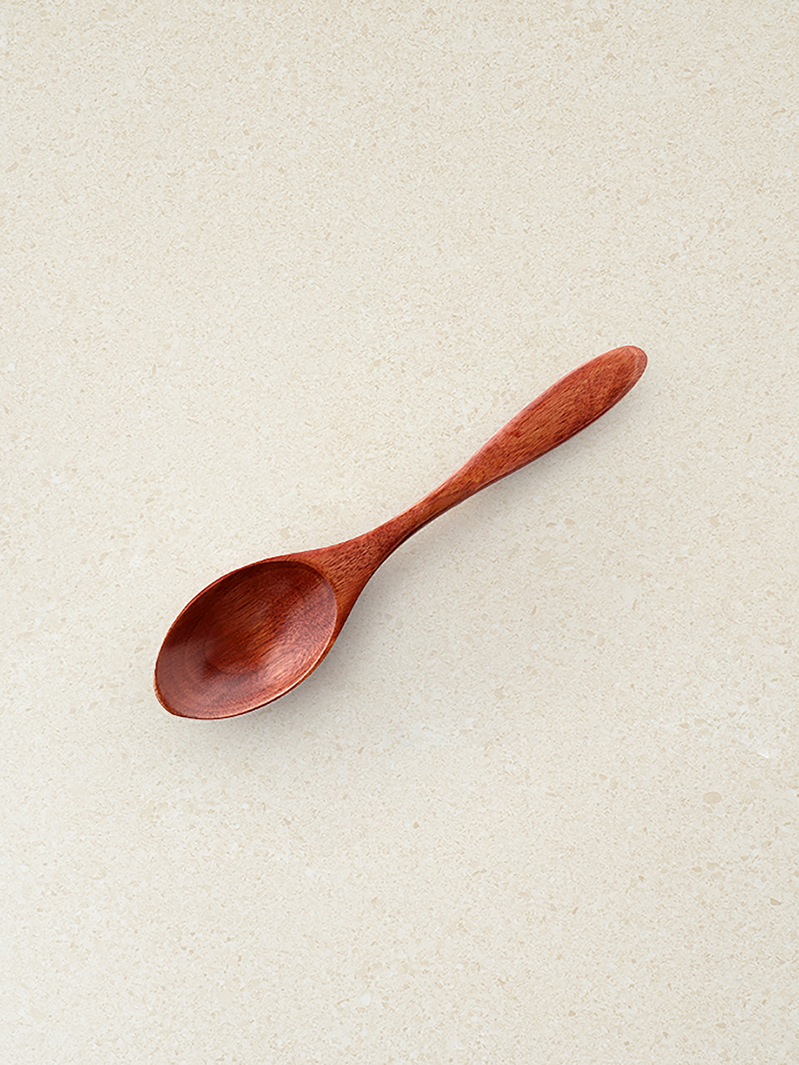 천연 옻칠 참나무 숟가락 18.5cm