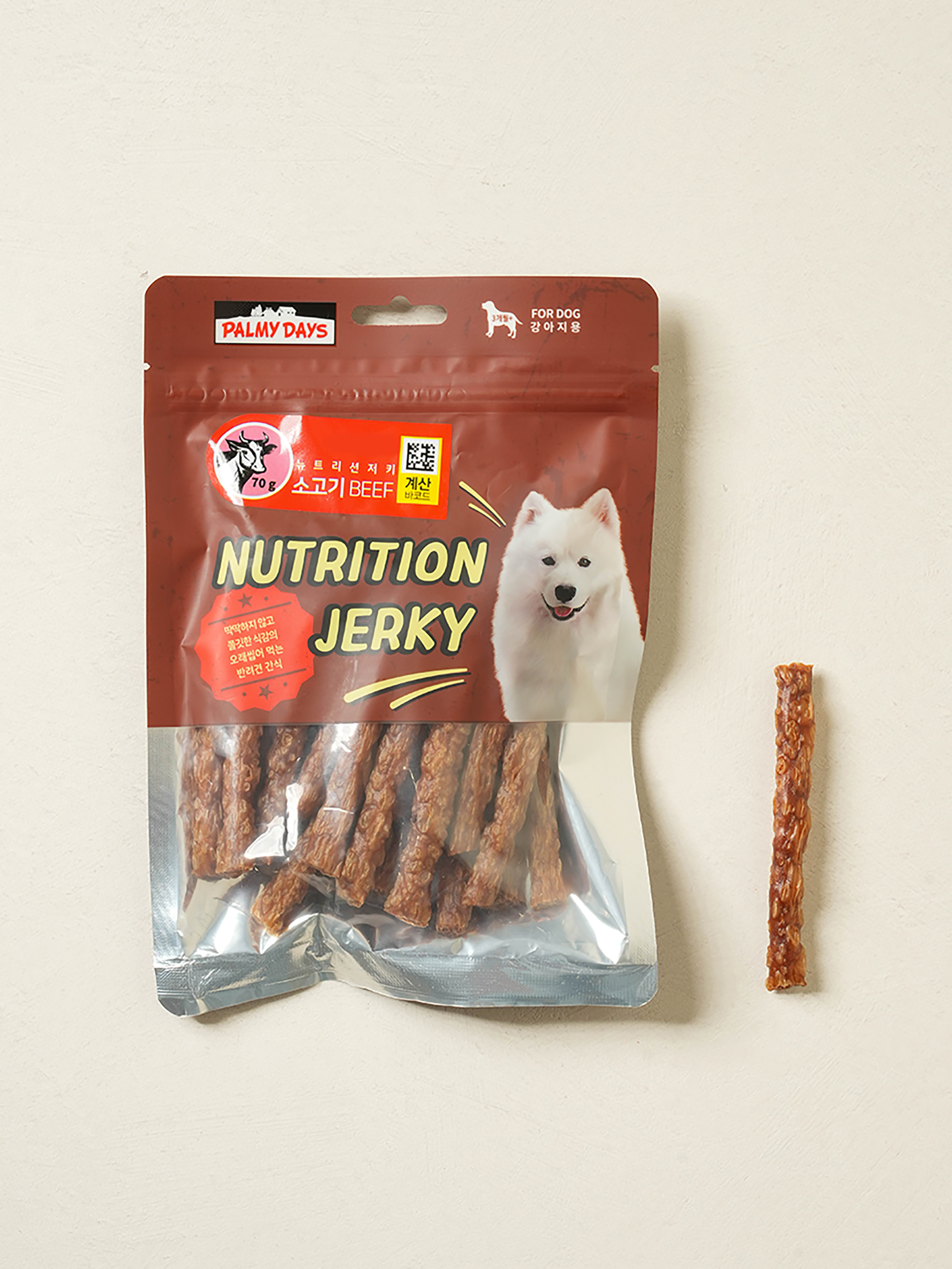 [펫] 뉴트리션 저키 소고기 70 g