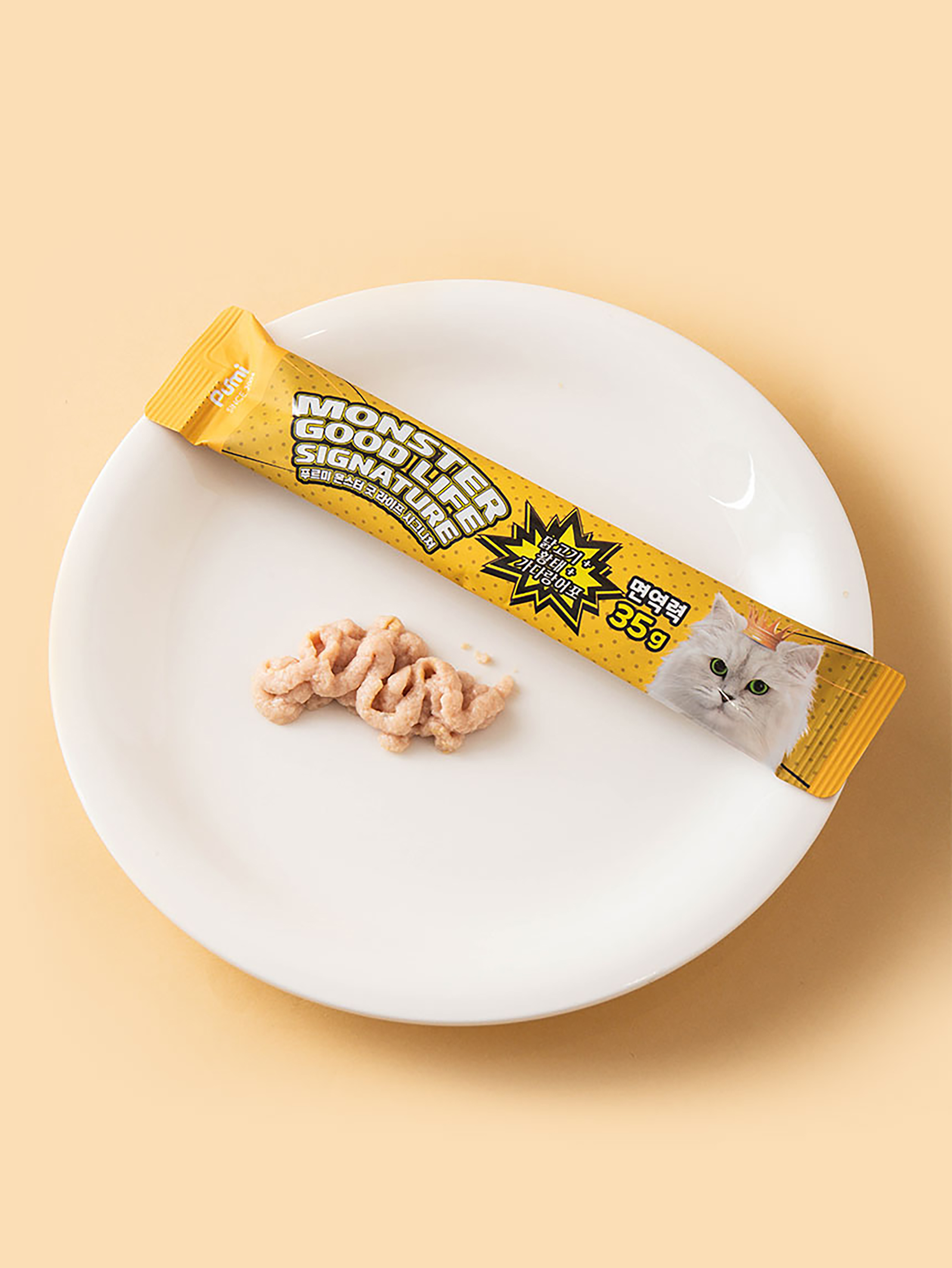 [Pet] Лакомство для кошек курица и минтай 35 г 5 шт.