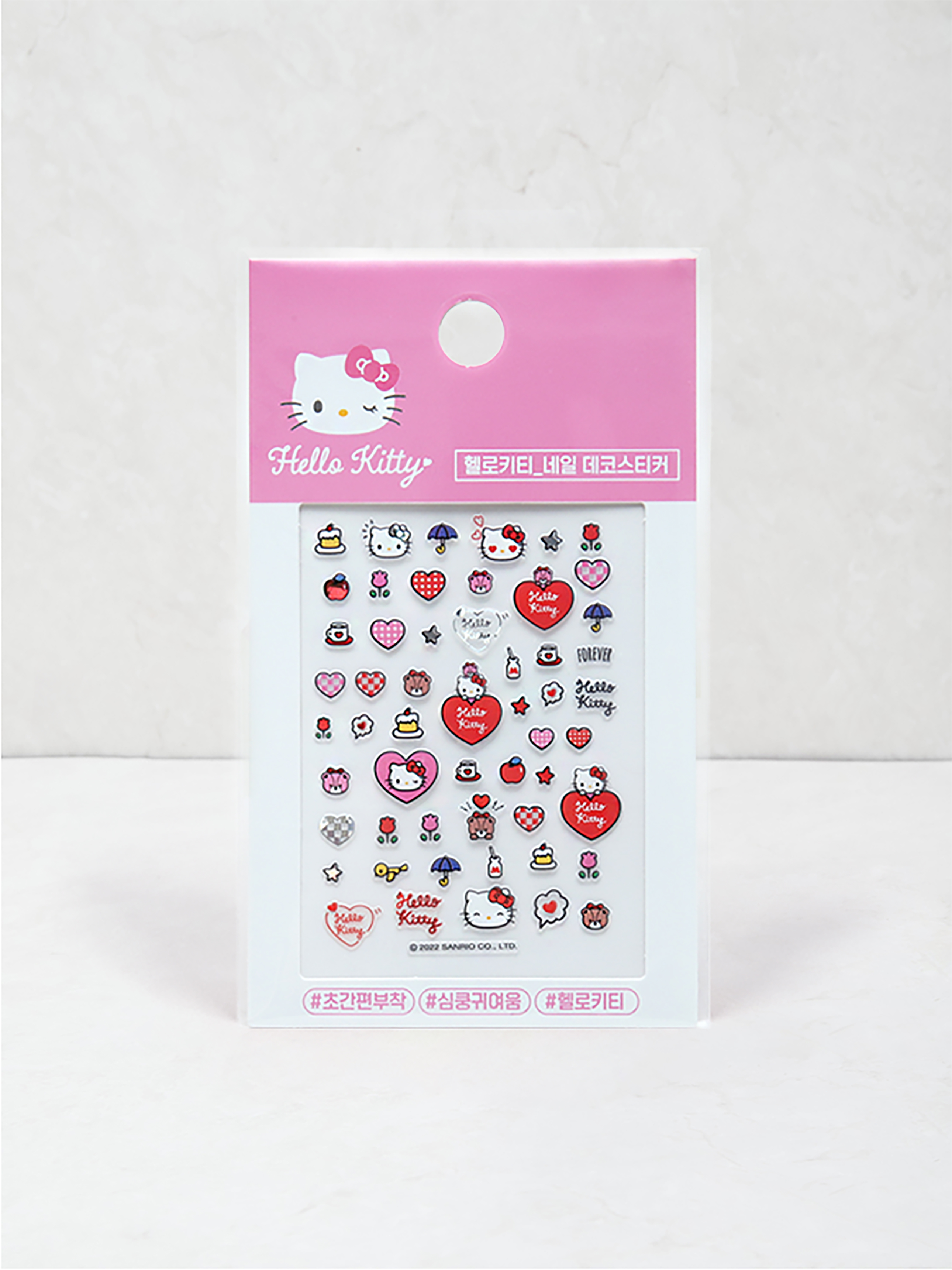 헬로키티 네일 데코 스티커
