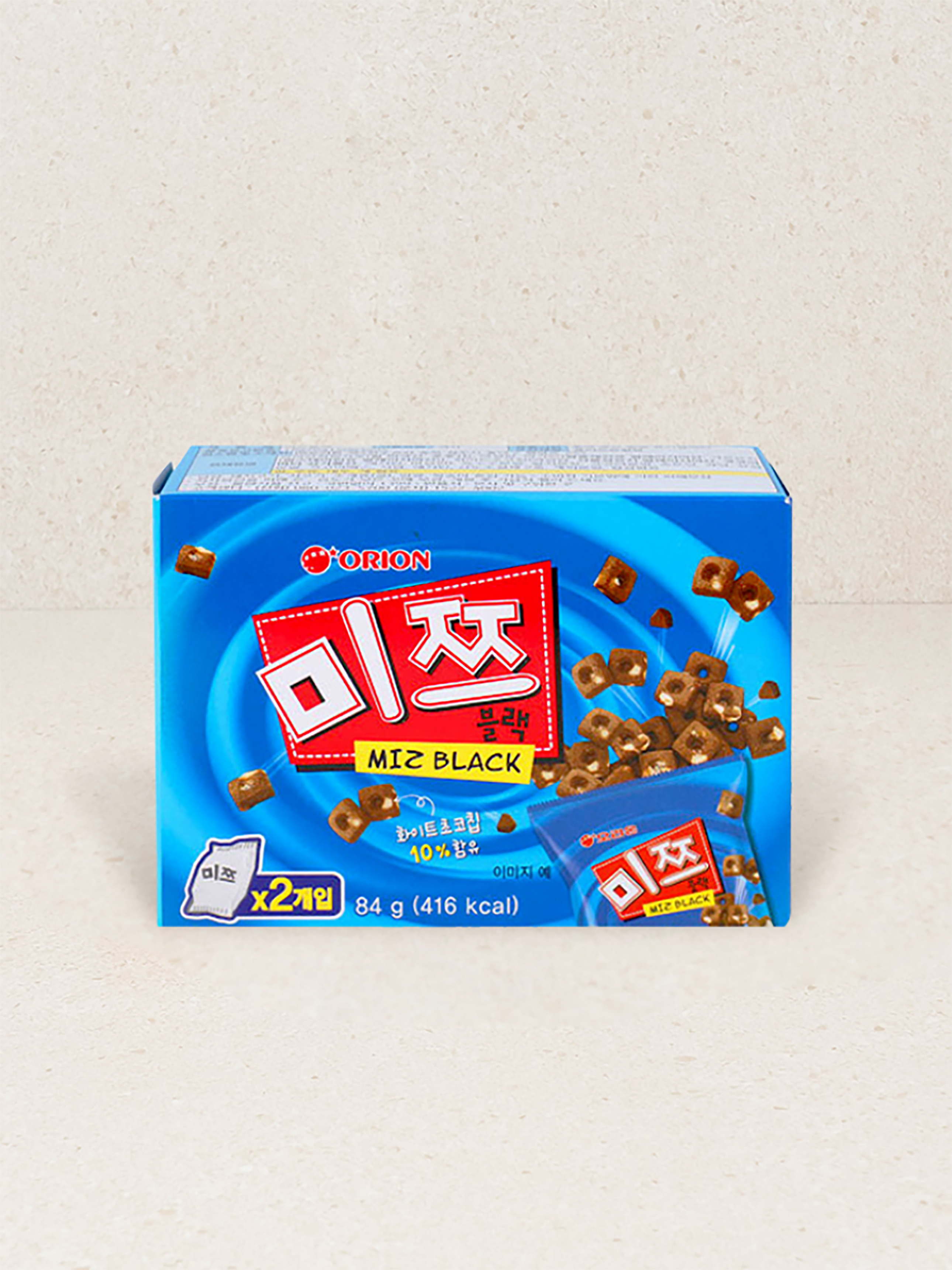 오리온 미쯔 블랙 84g