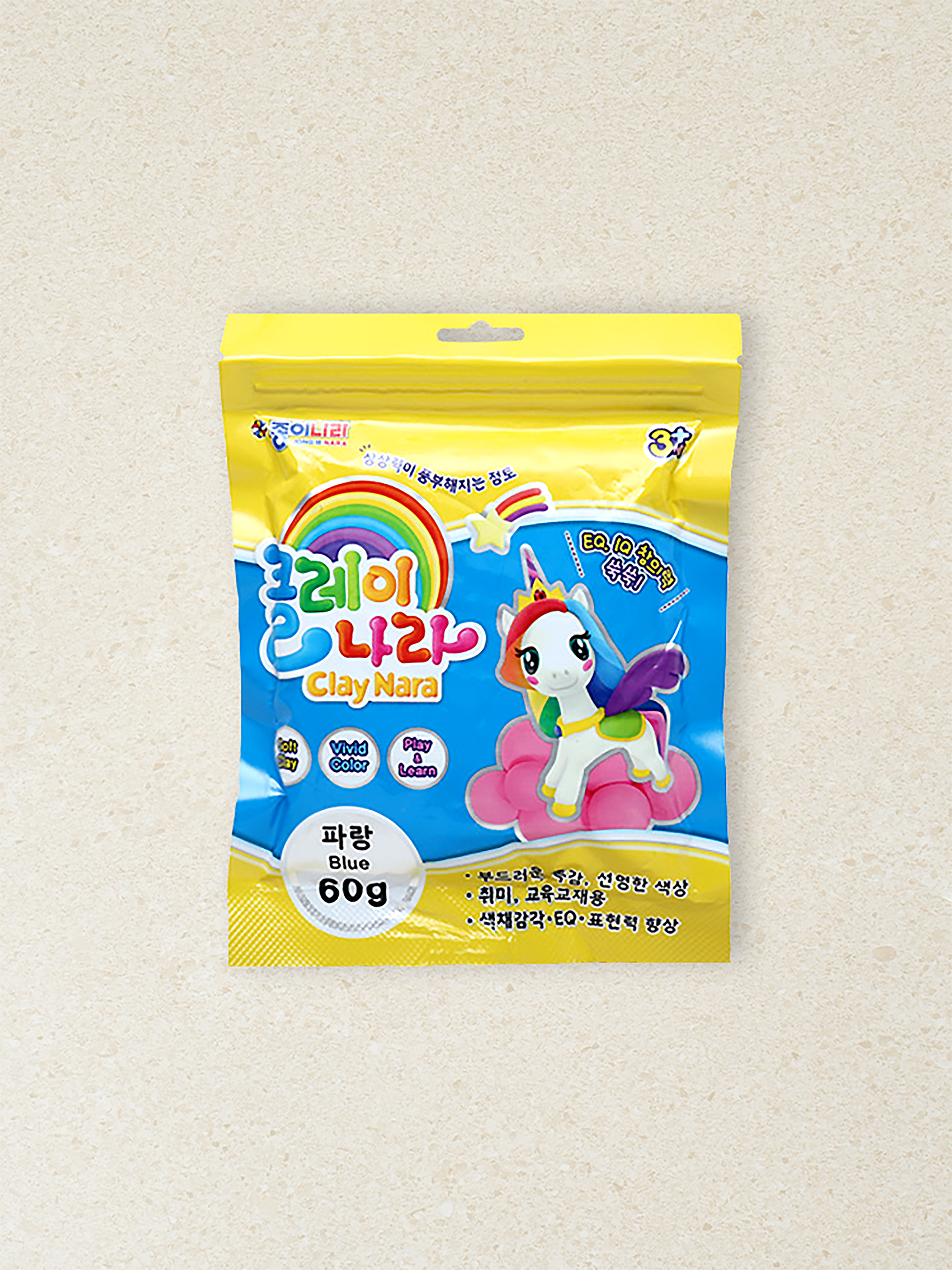 클레이나라 60 g 파랑 (종이나라)