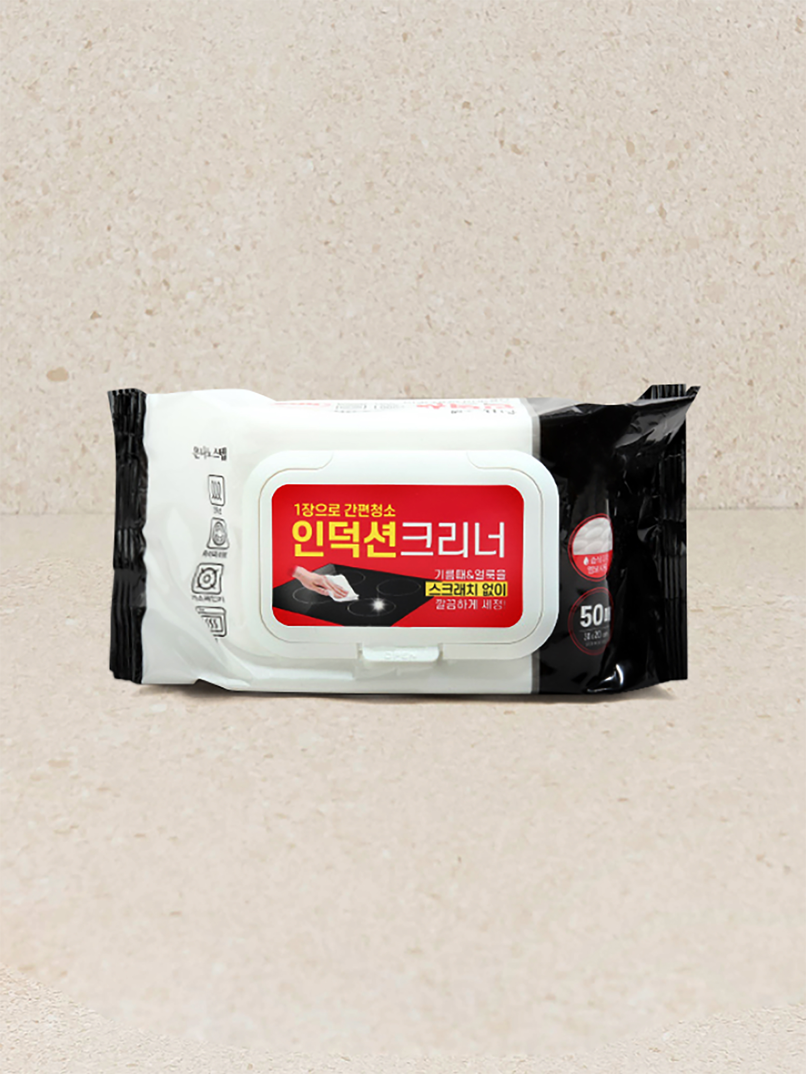 은나노스텝 인덕션 클리너 50매입 캡형