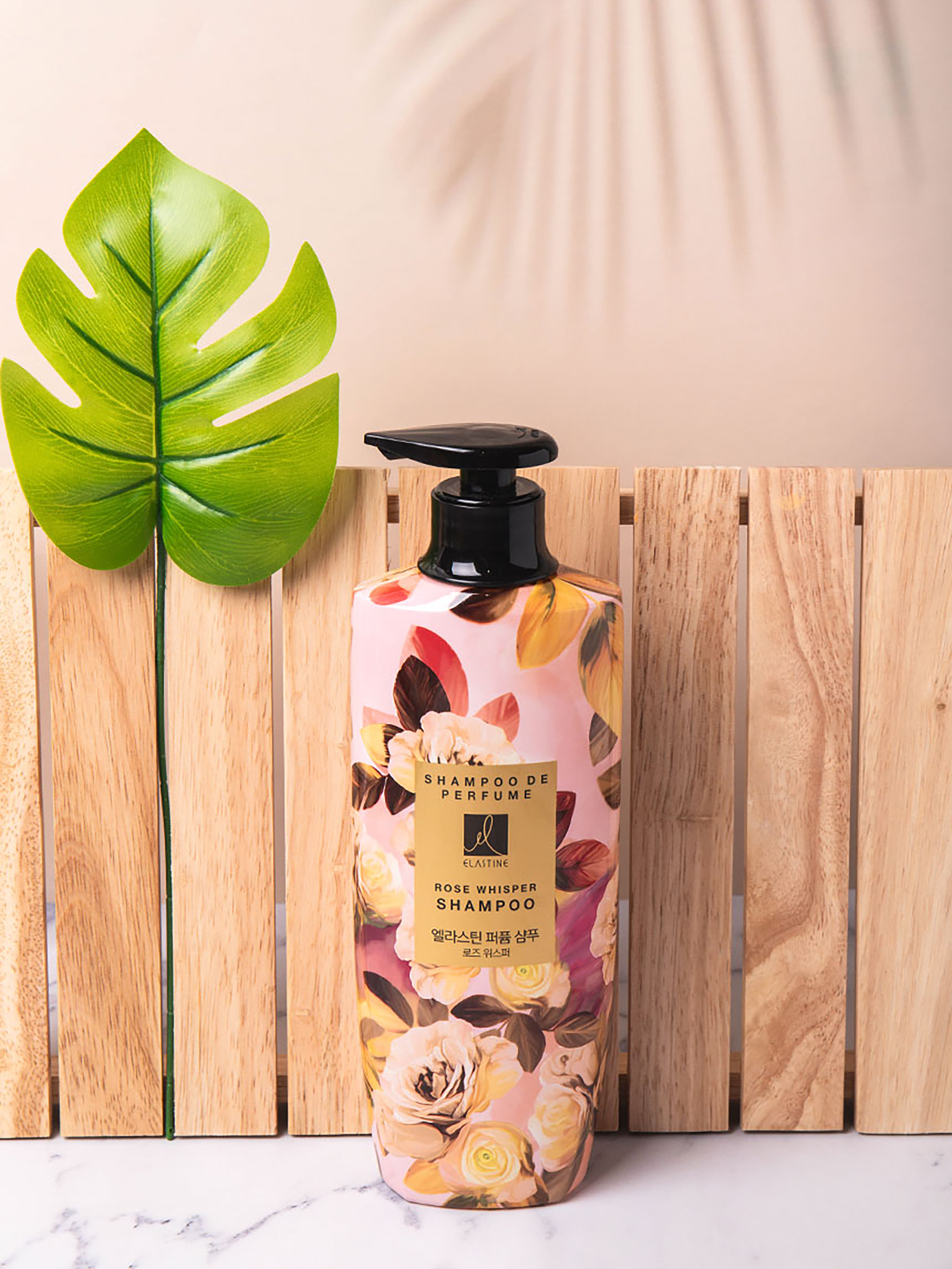 엘라스틴 퍼퓸 샴푸 600 ml 로즈위스퍼