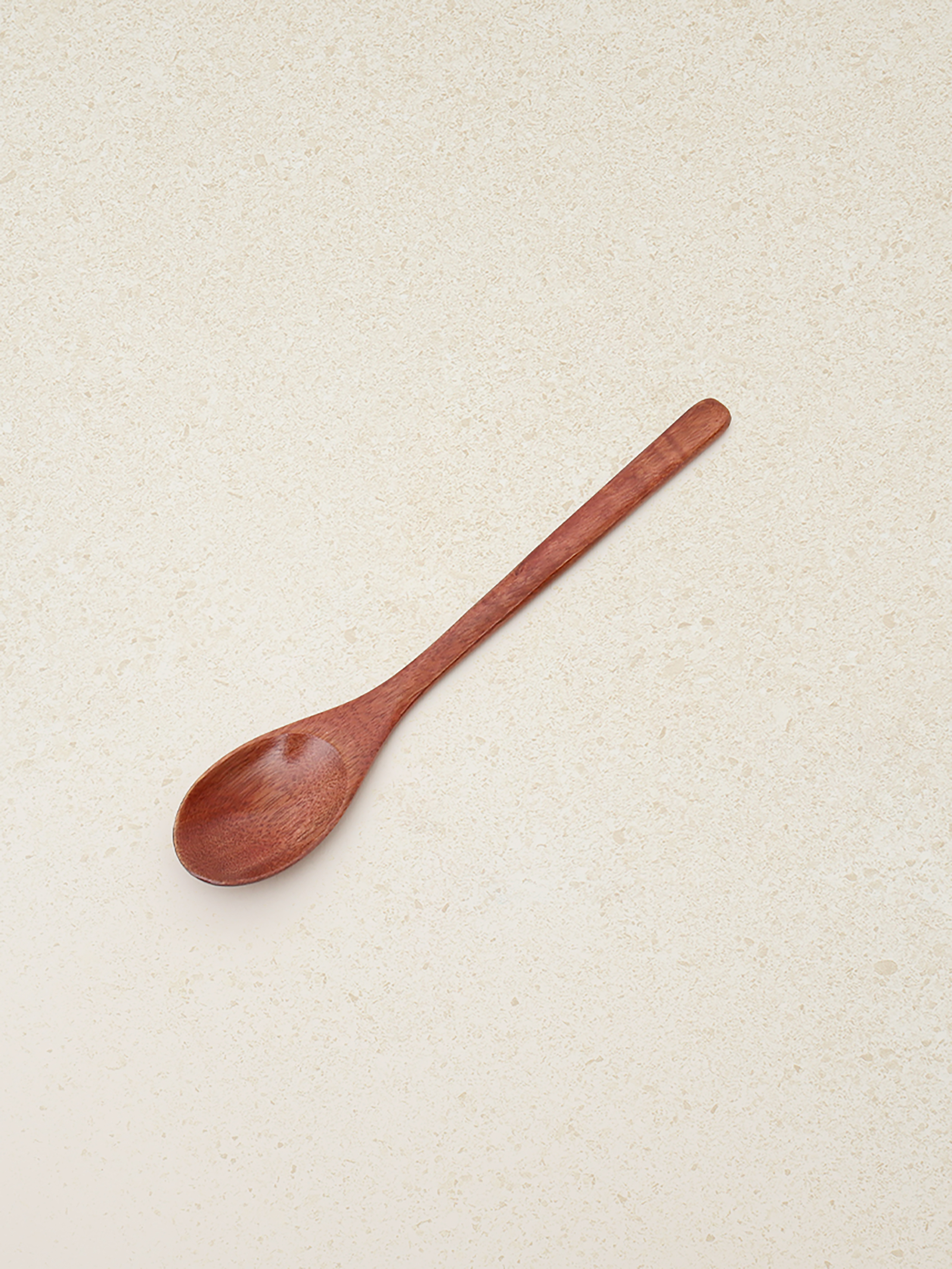 천연 옻칠 참나무 숟가락 23cm