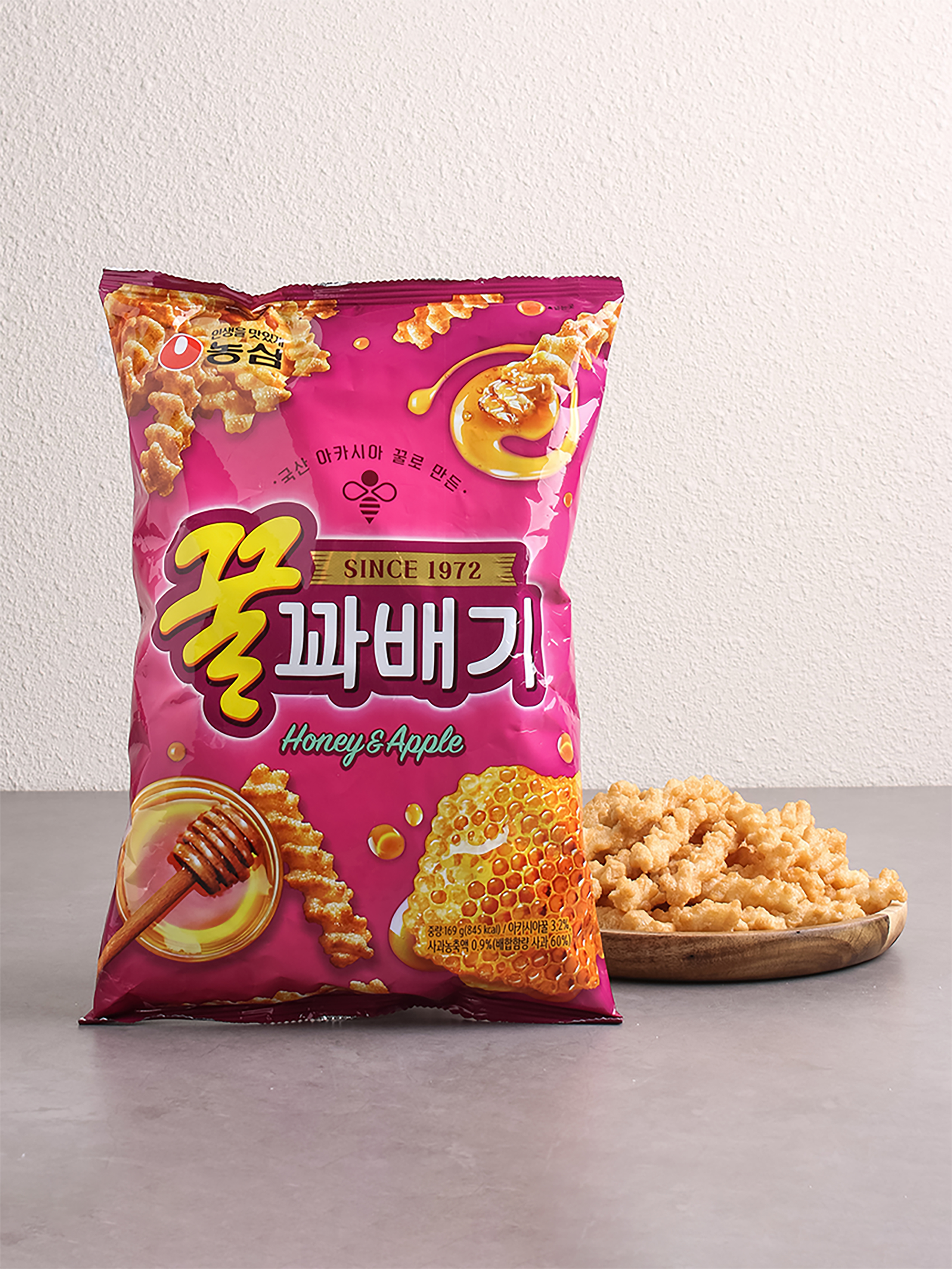 농심 꿀꽈배기 169g