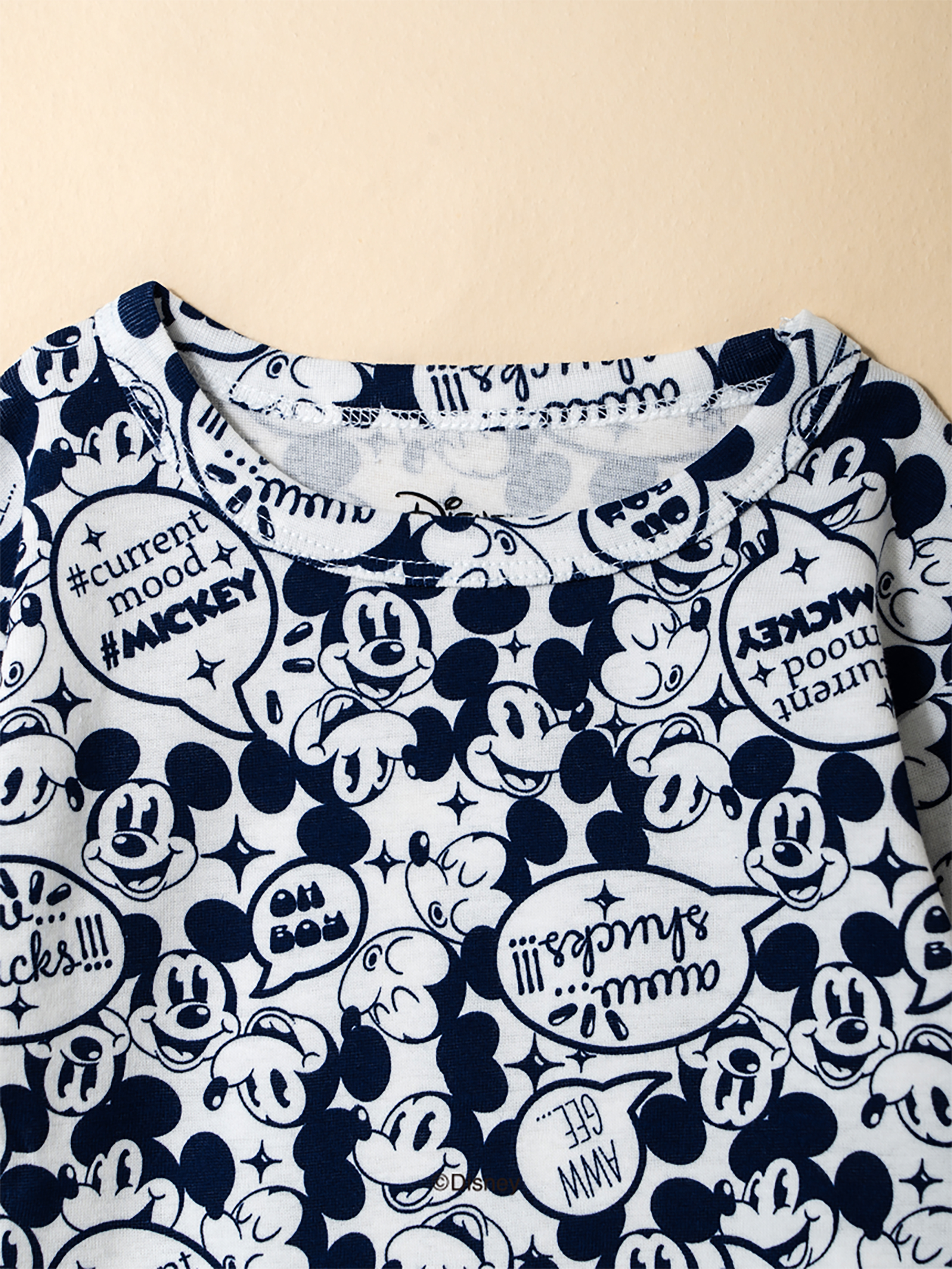 Пижамный топ Disney Mickey Mouse Синий S