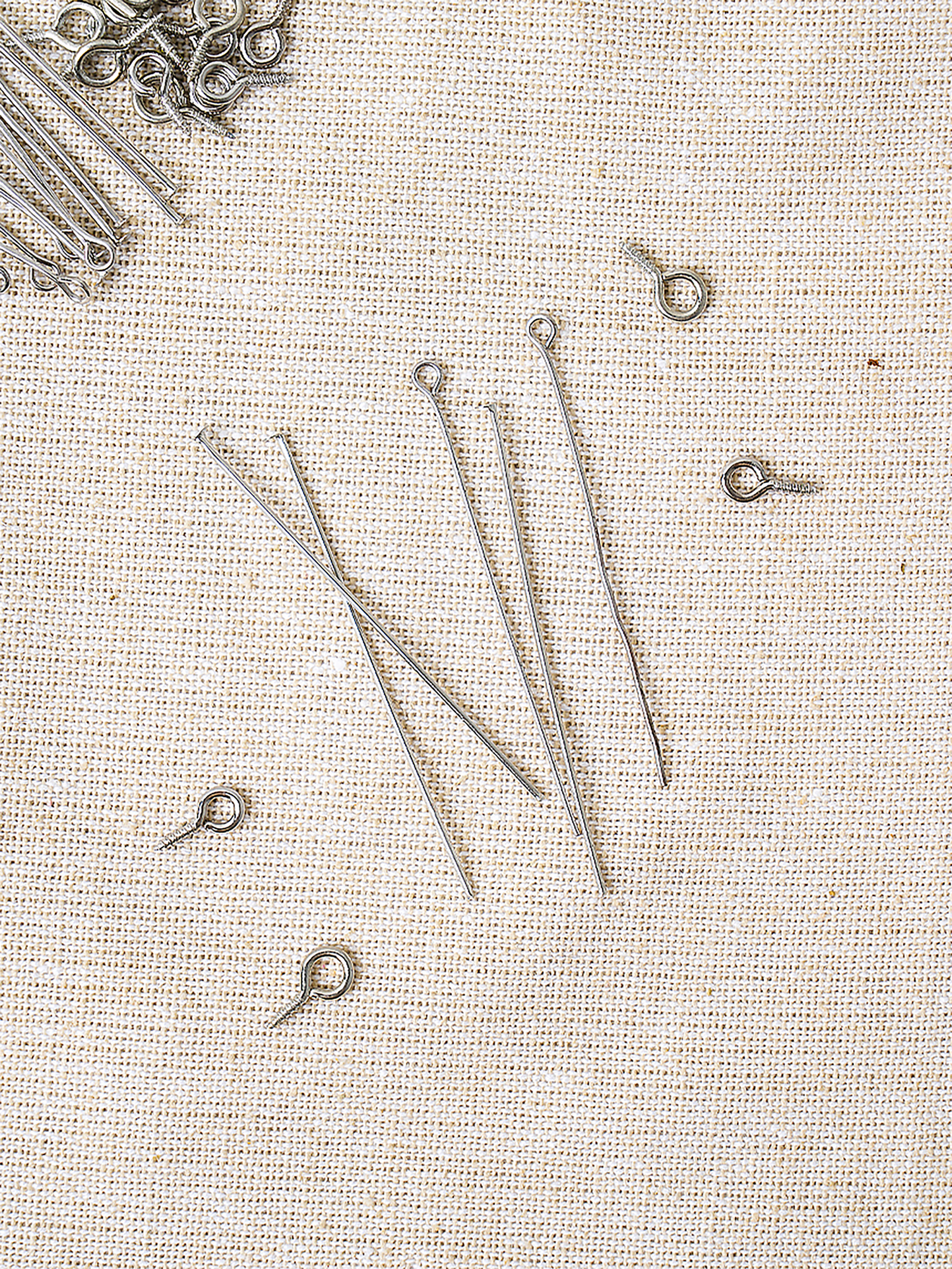 비즈 부자재 세트 9자나사(5mm,6mm),T핀,9핀