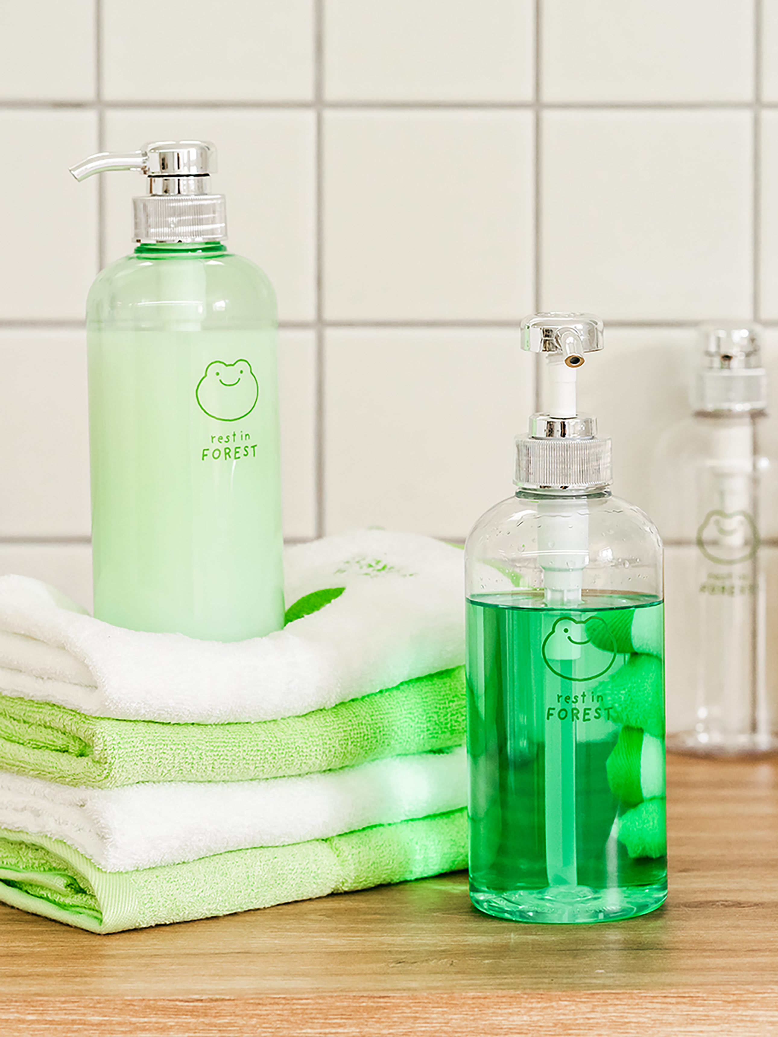 초록휴식 리필 펌프 용기 500ml
