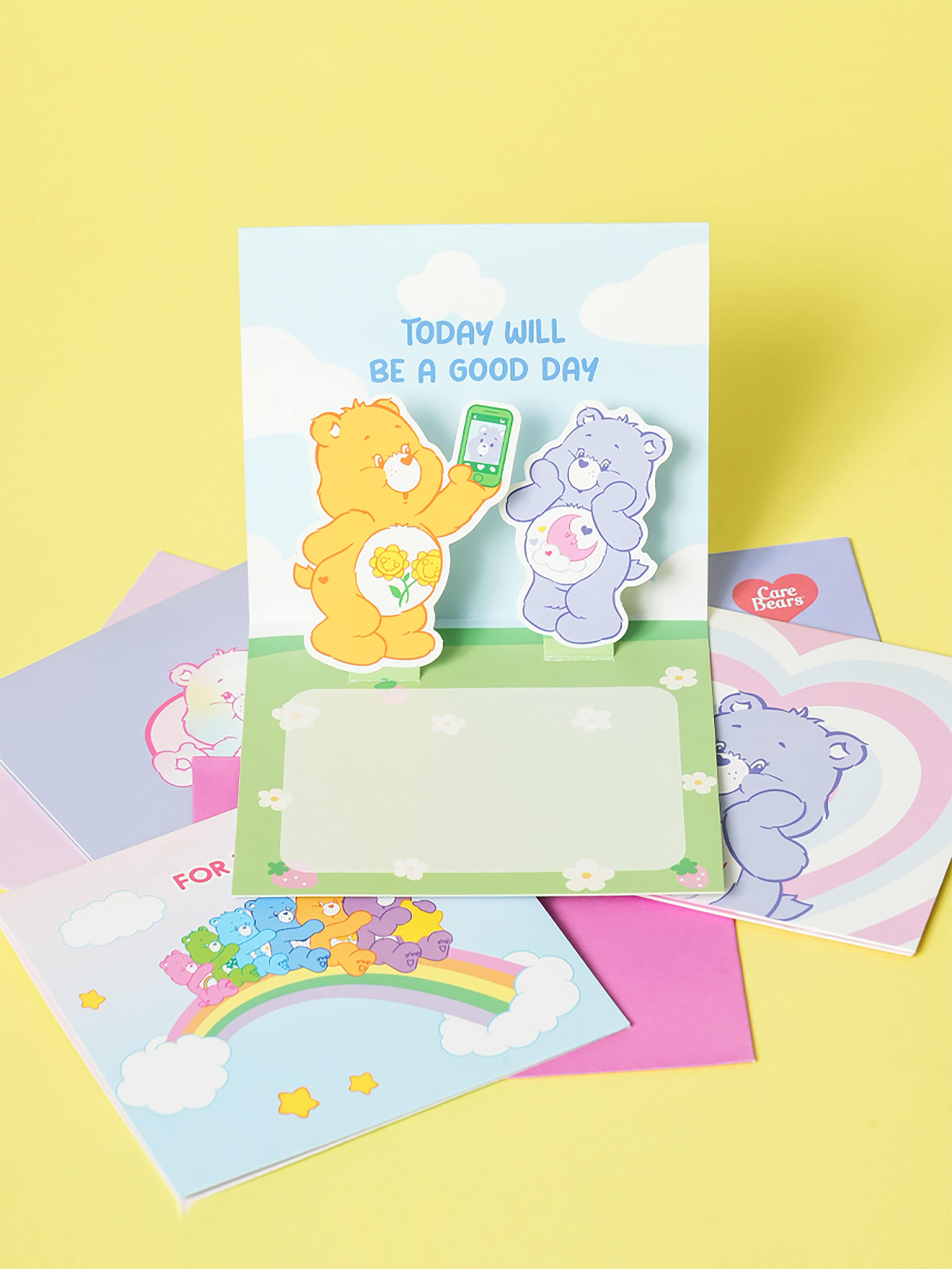 Объемная открытка Care Bears 2 шт.
