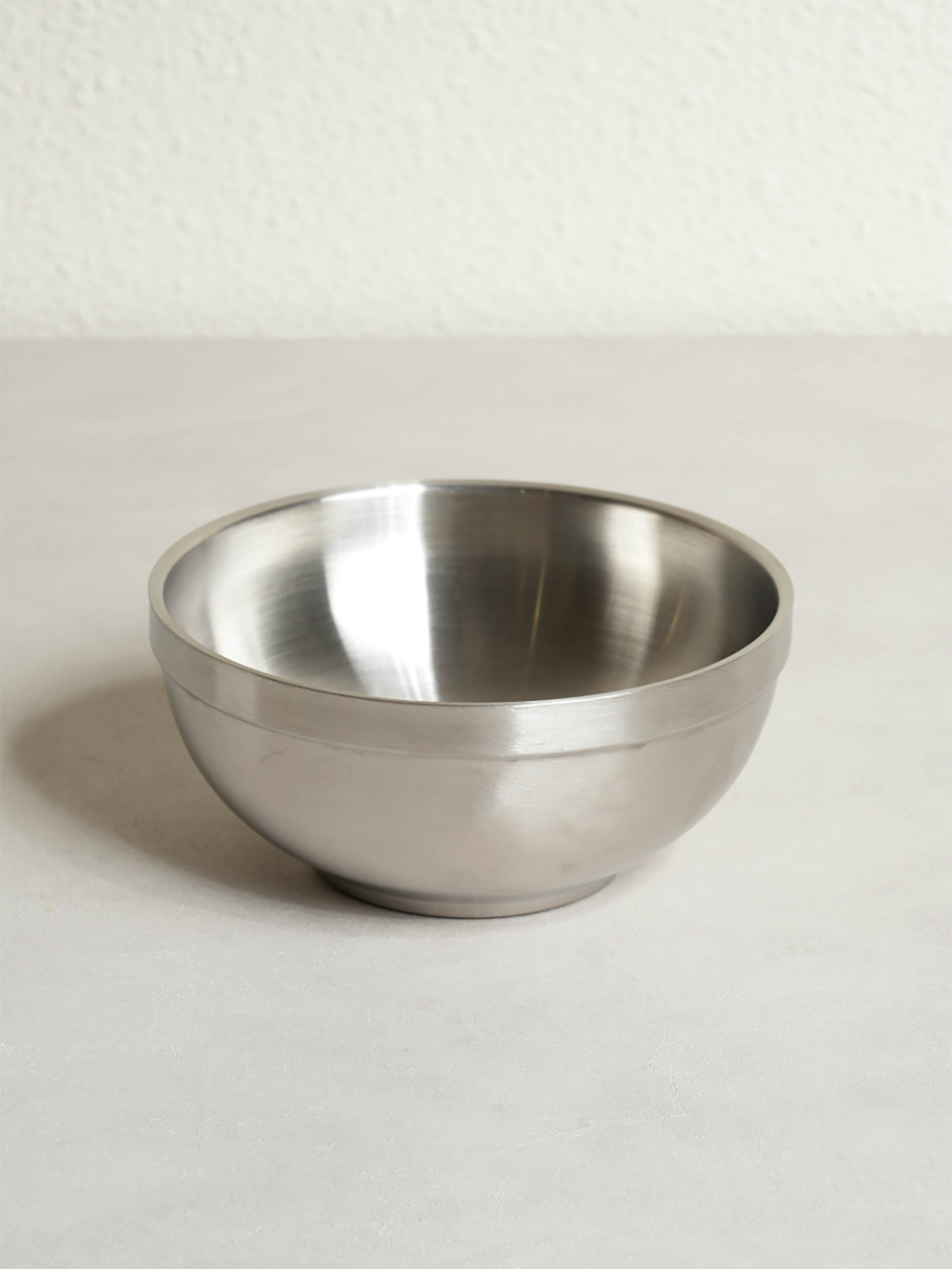 Двойная миска из нерж. стали 13.5 cm