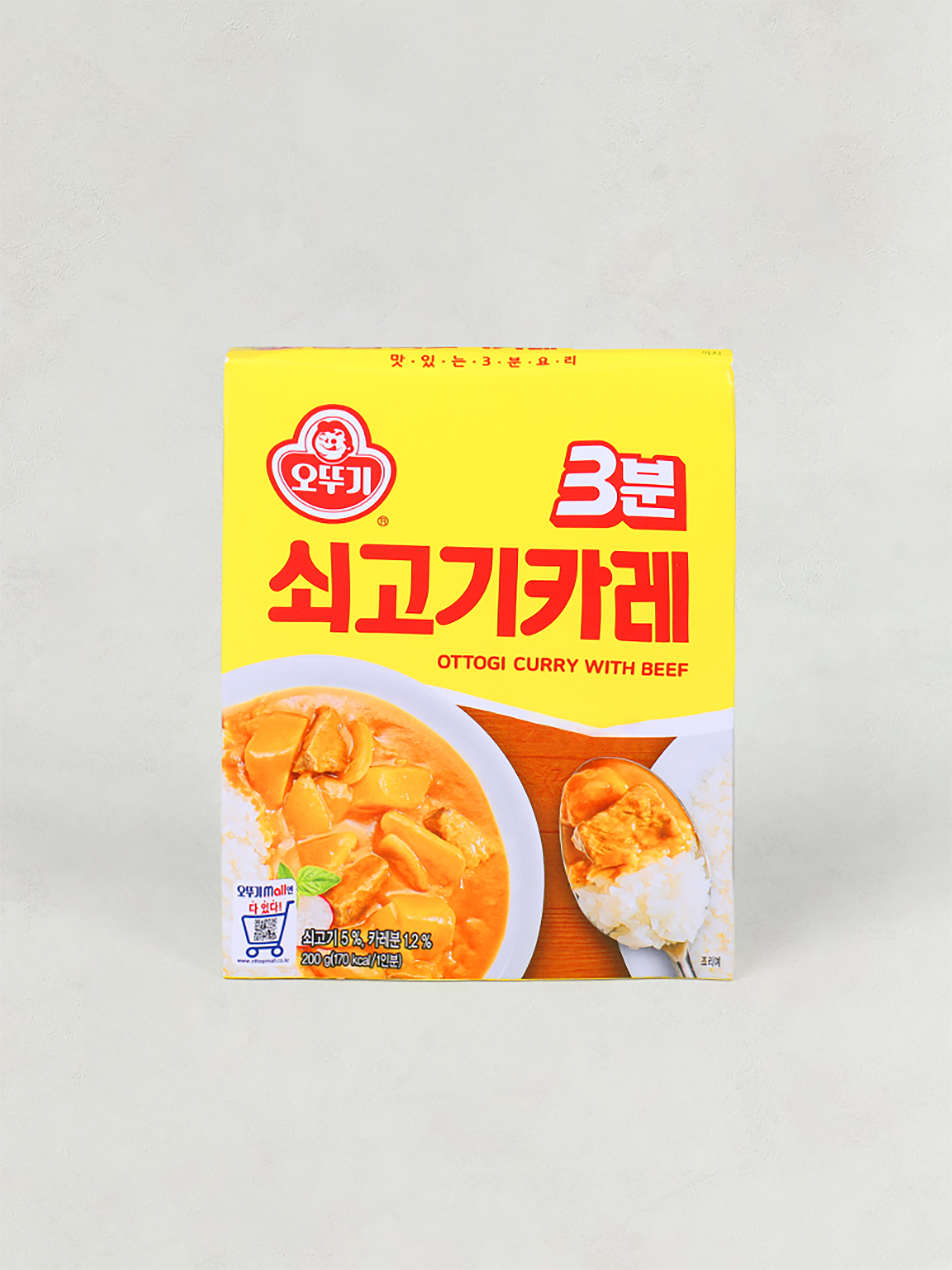 오뚜기 3분 쇠고기카레 200g