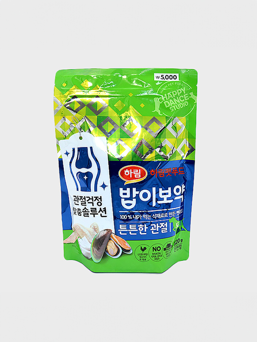 [펫]  밥이보약 DOG 튼튼한 관절 520g