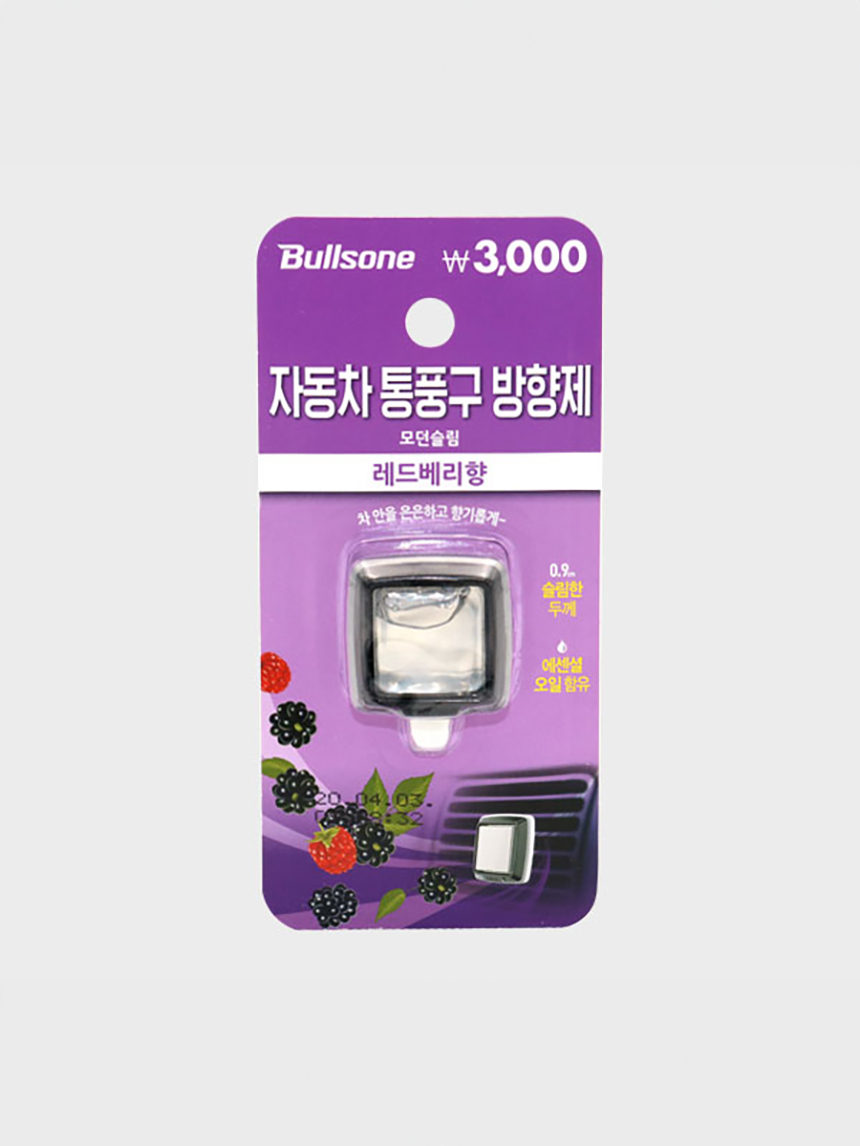 불스원 모던 슬림 방향제 레드베리