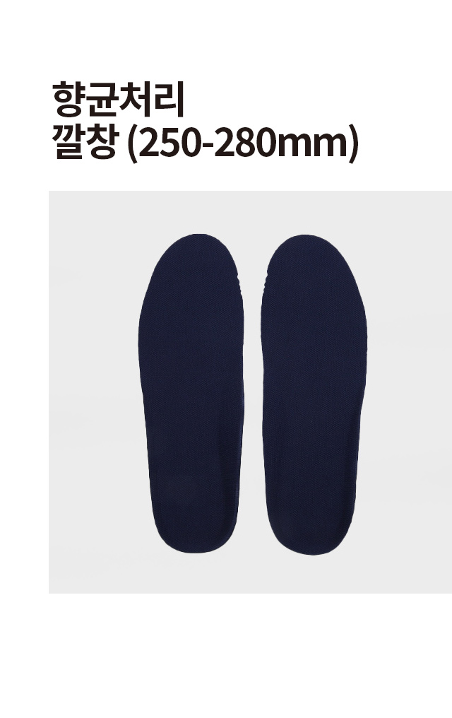 항균처리 깔창 250 ~ 280 mm