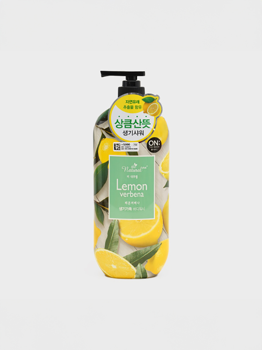 온더바디 더내추럴바디워시 900 g(레몬)