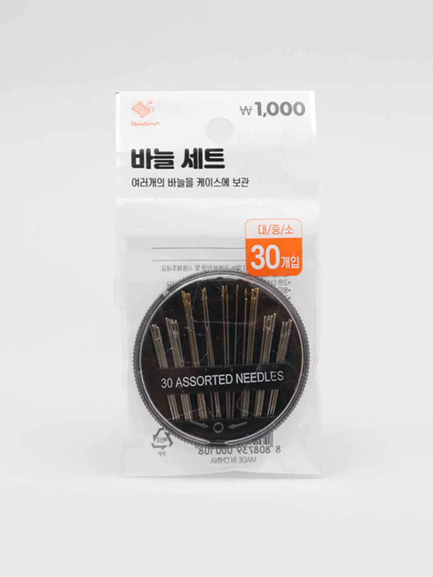 바늘 세트 30개입