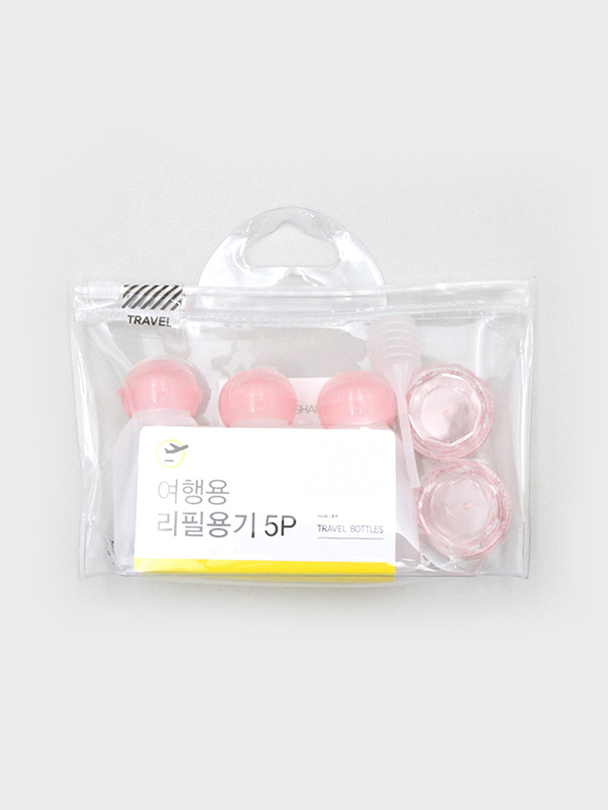 PE화장품리필용기5종세트