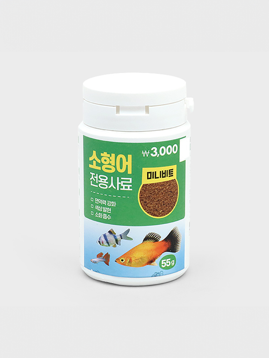다이소 [펫] 소형어 사료 55 g