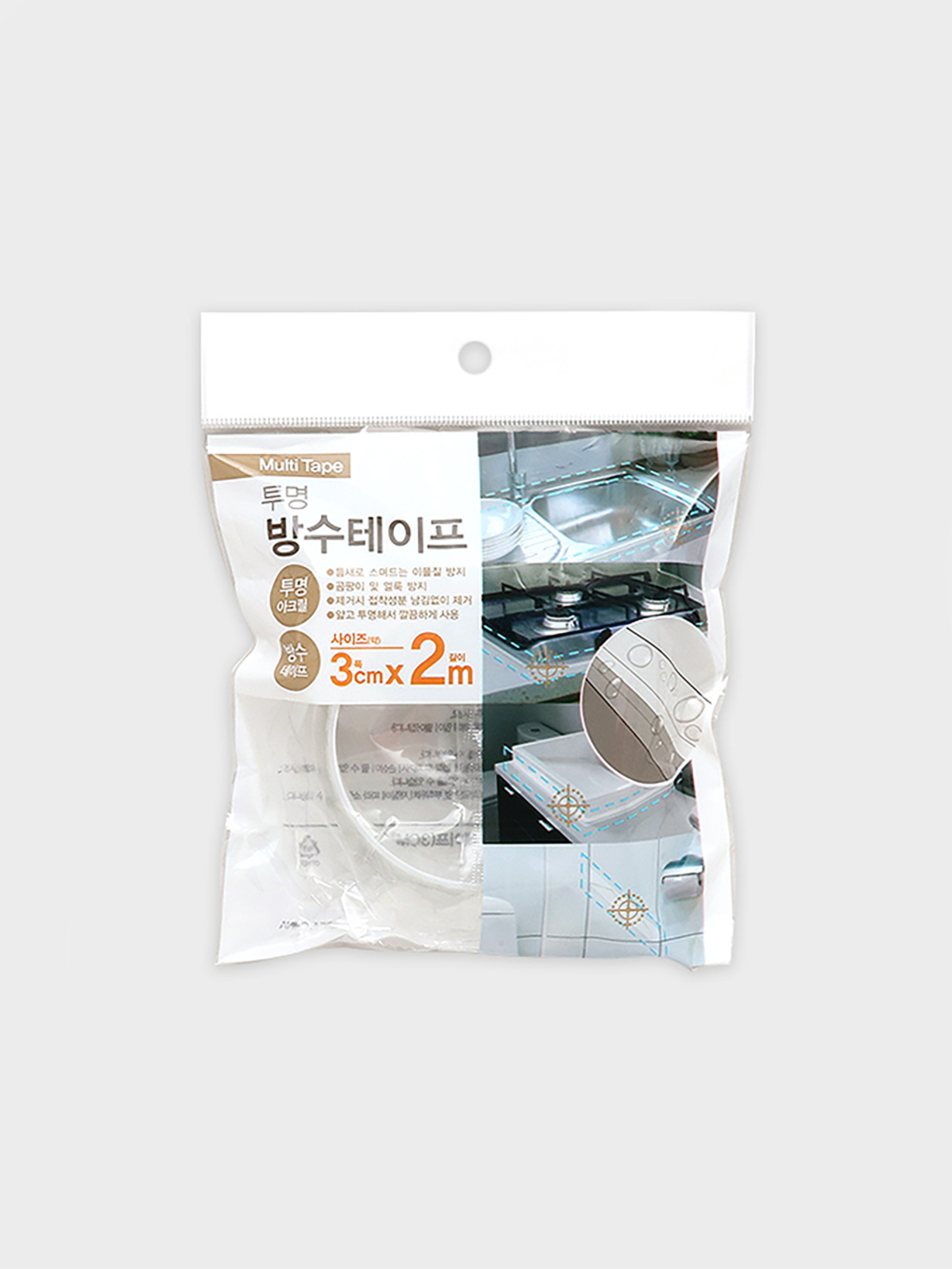 투명 방수 테이프 3cmX2m