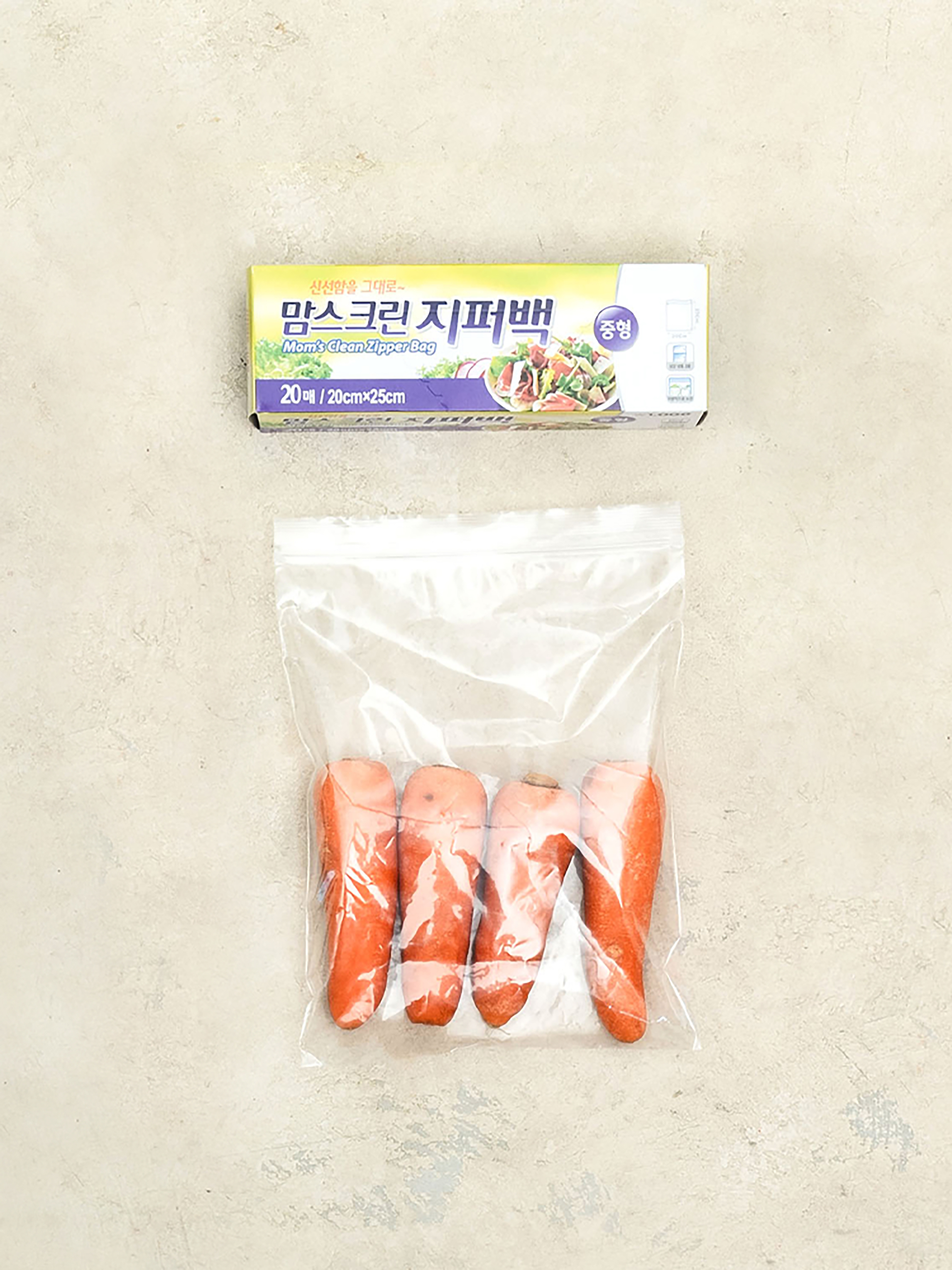 맘스크린 지퍼백 중 20매