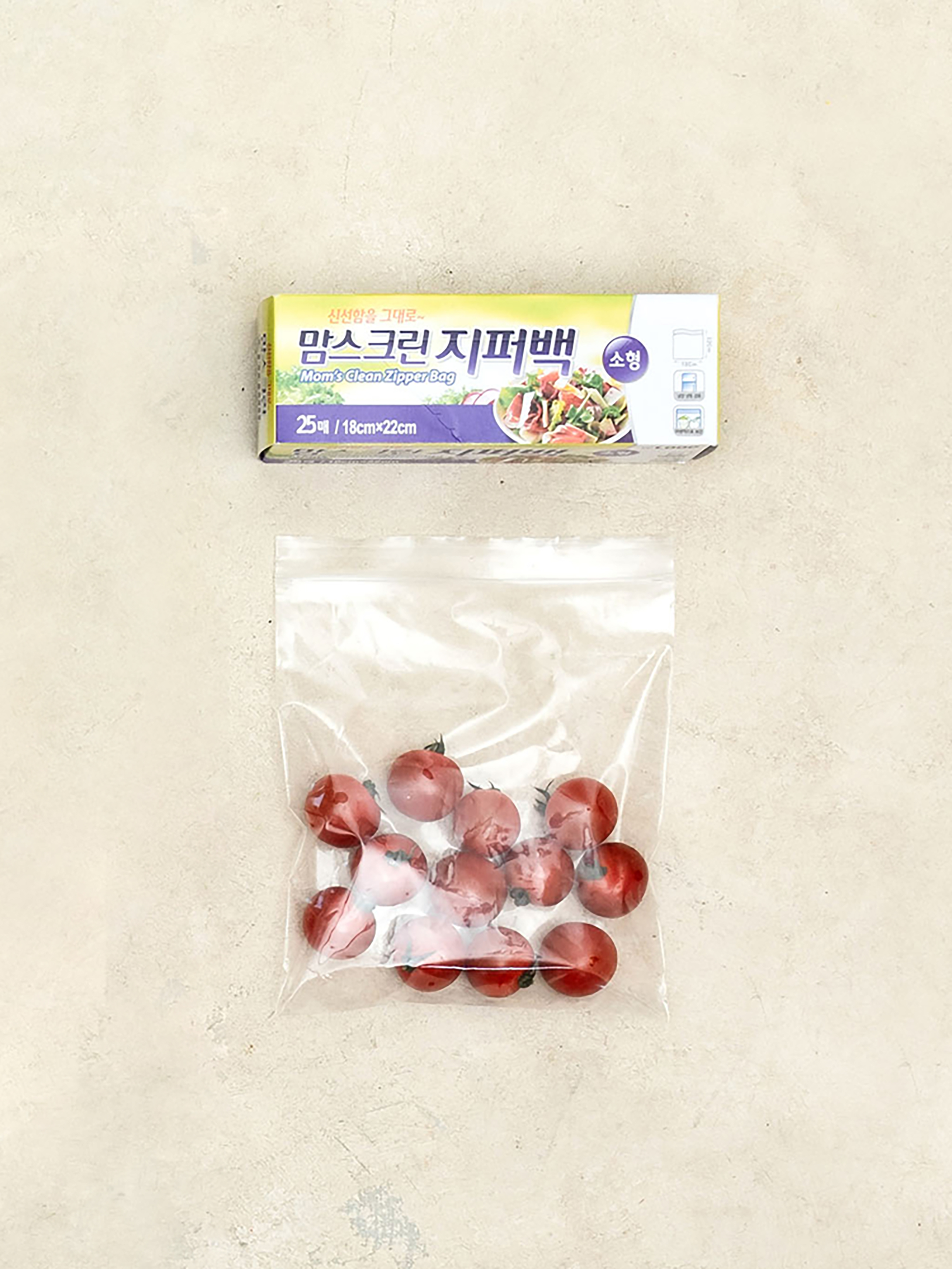 맘스크린 지퍼백 소 25매