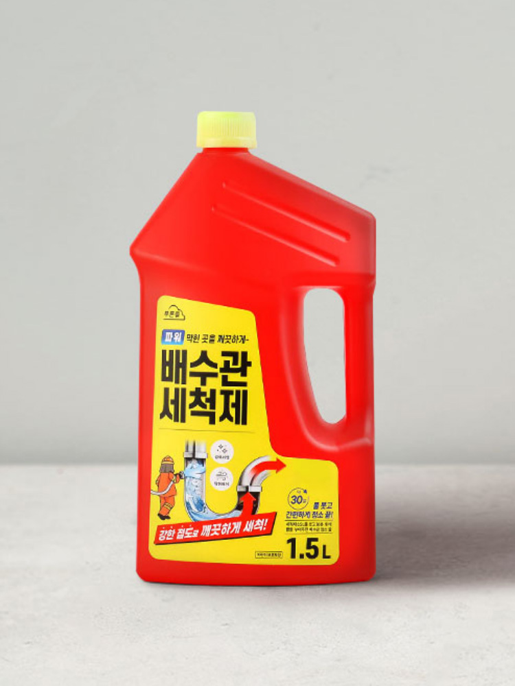 푸른들 고점도 배수관세척제 1.5 L