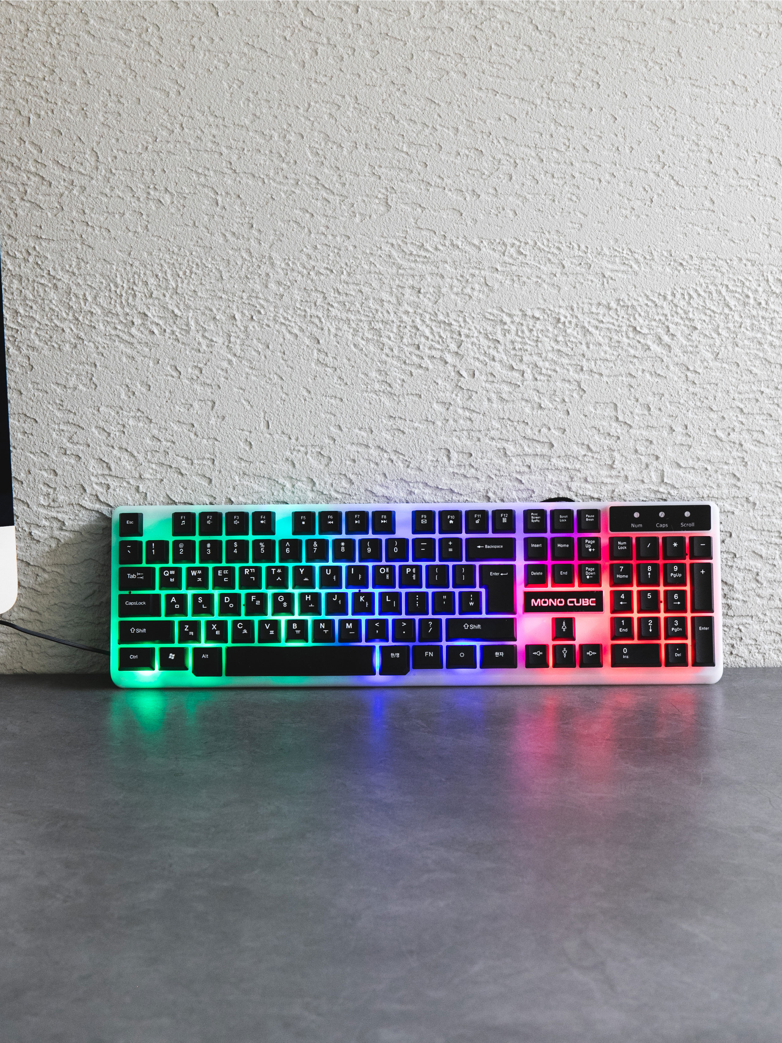 유선 LED 키보드