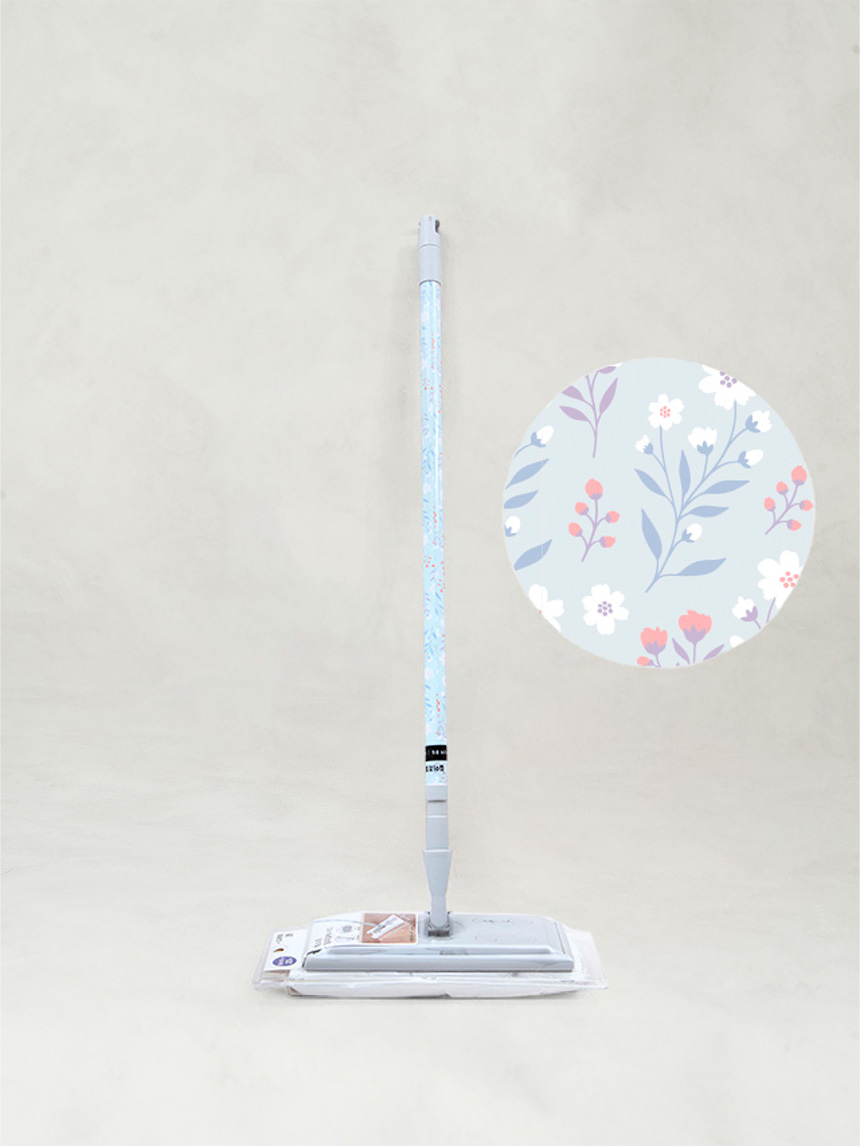 2단 전사 밀대＆청소포 세트