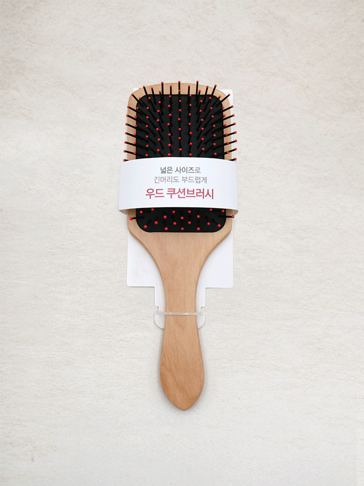 화목 사각 헤어브러시