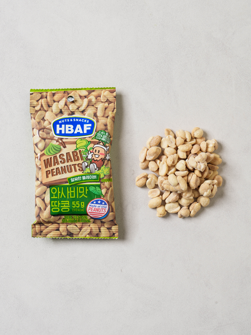 바프 와사비맛 땅콩 55g