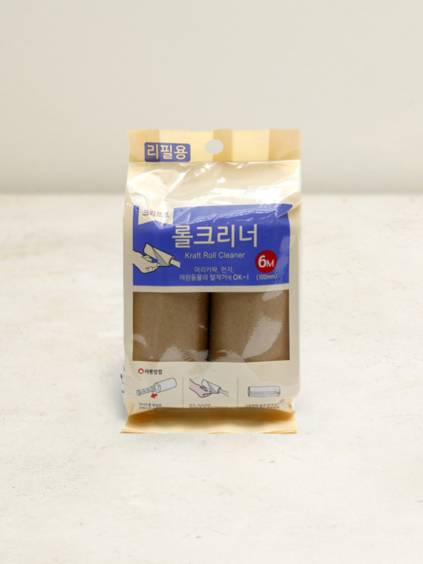 크라프트 롤클리너 리필 10cmX6m 2P