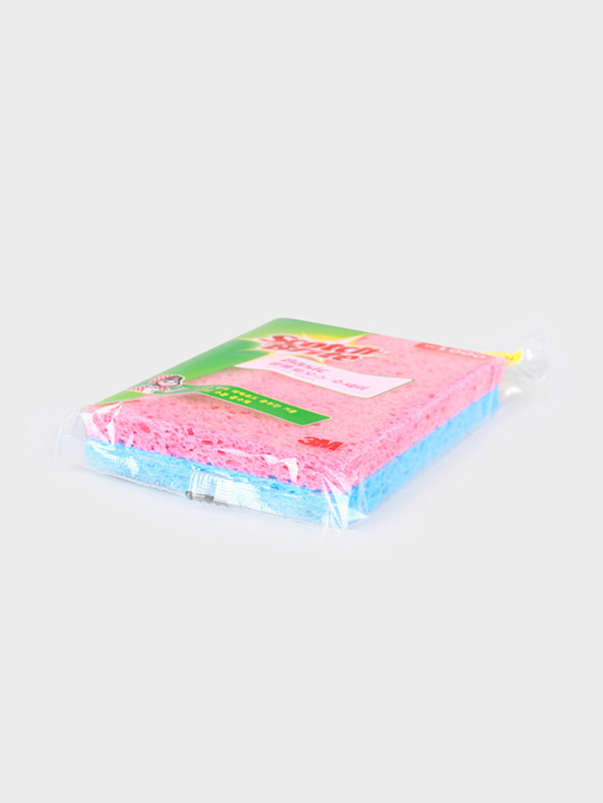 Губки целлюлозные Scotch-Brite Basic, 2 шт.