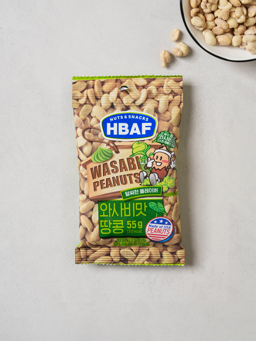 바프 와사비맛 땅콩 55g