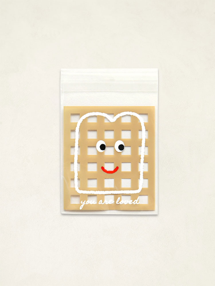 캐릭터 접착식 OPP 봉투 8 X 9 cm 30매