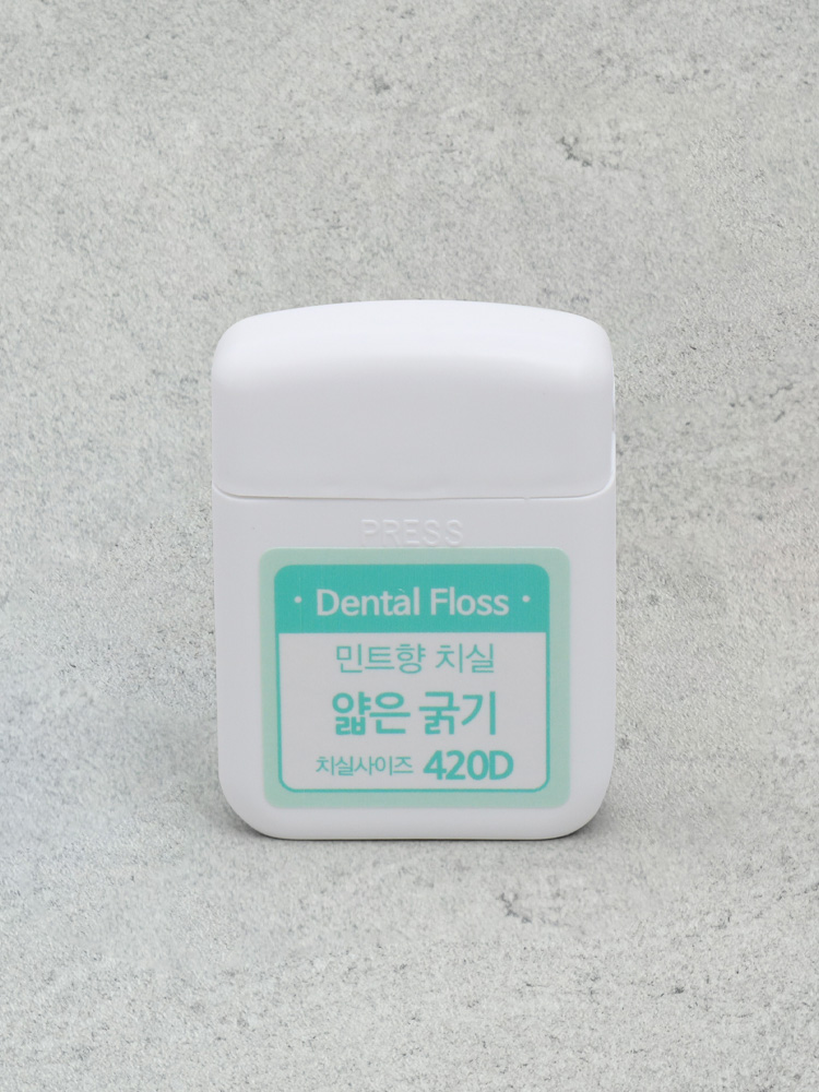 민트 향 치실 얇은 굵기 50m
