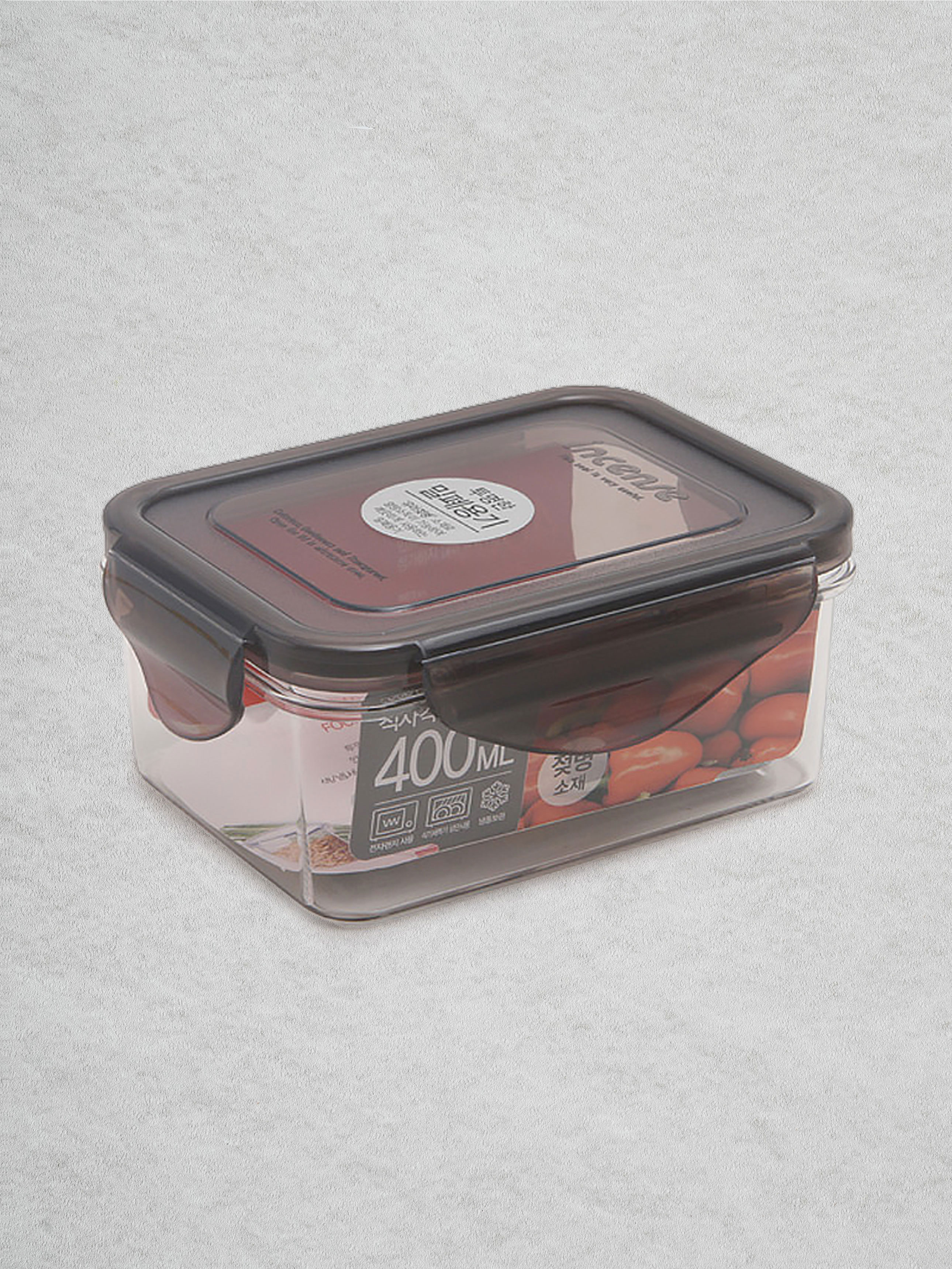 인센스 프리미엄 직사각 밀폐 용기 2호 400ml
