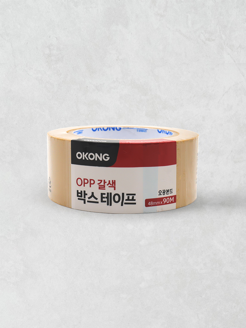 오공 opp 테이프 갈색 48mmX90m
