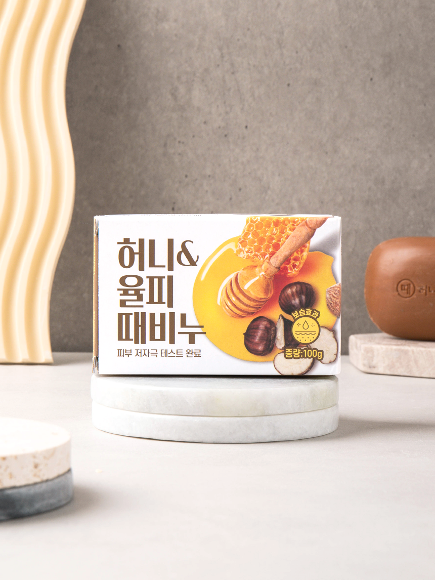 셀그린 허니 율피 때 비누 100g