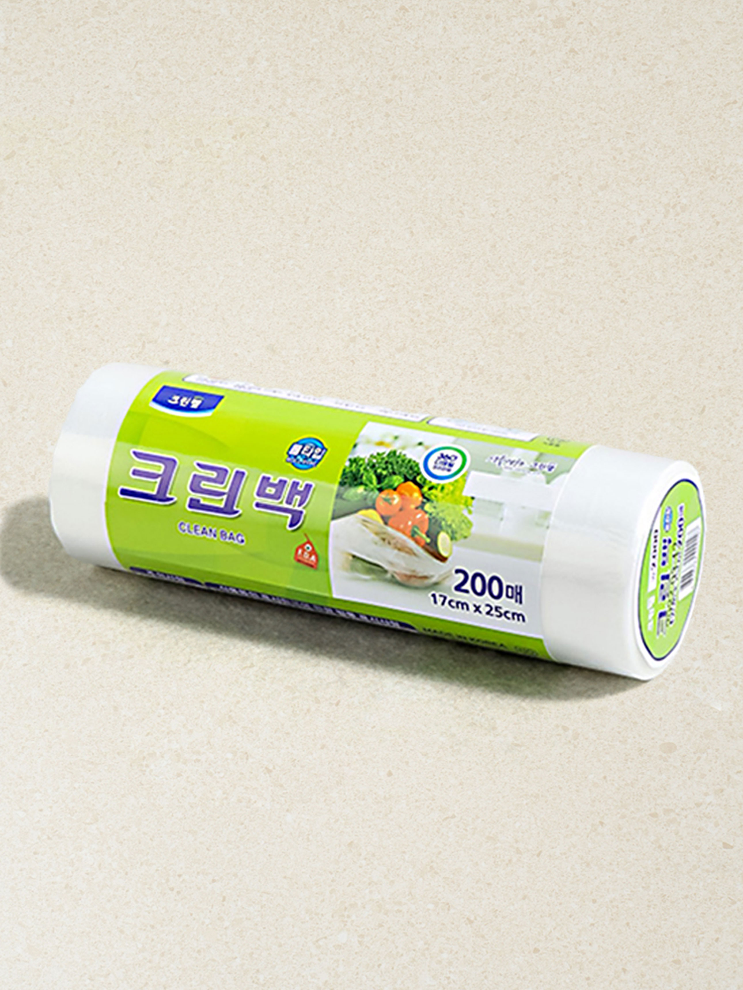 크린랲 크린백 롤타입 200매 17X25cm