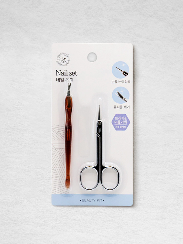 트리머＆미용 가위 세트